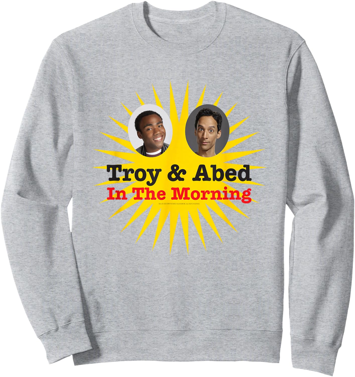 Community Troy & Abed in The Morning Sweatshirt - Sweatshirt | Ash