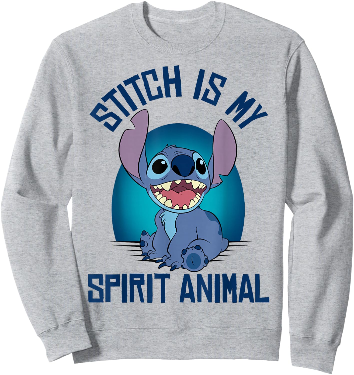 Disney Lilo & Stitch Spirit Animal Stitch Sweatshirt - Sweatshirt | Ash