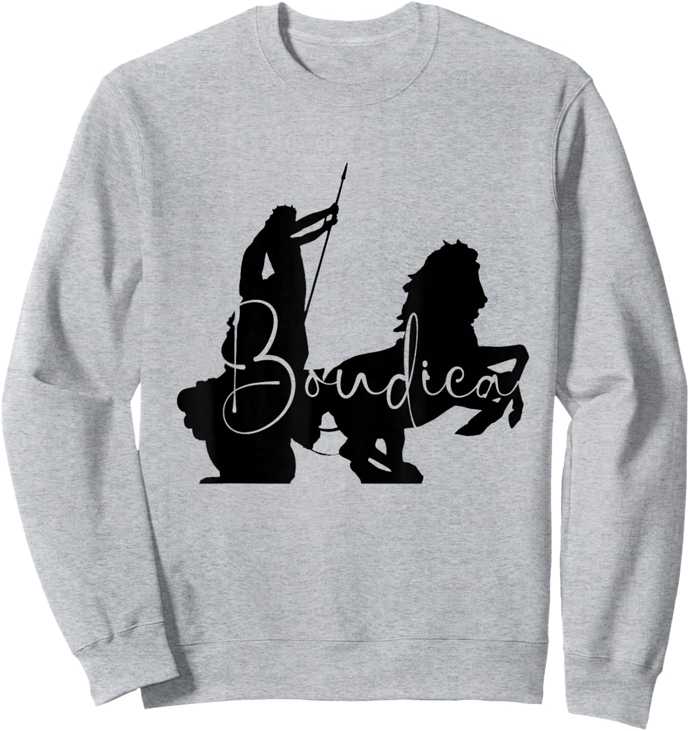 Queen Boudica by MolinArt Sweatshirt - Sweatshirt | Ash