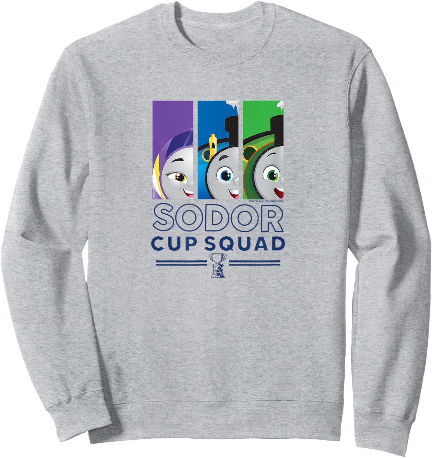 Thomas & Friends Sodor Cup Squad Sweatshirt - Sweatshirt | Ash