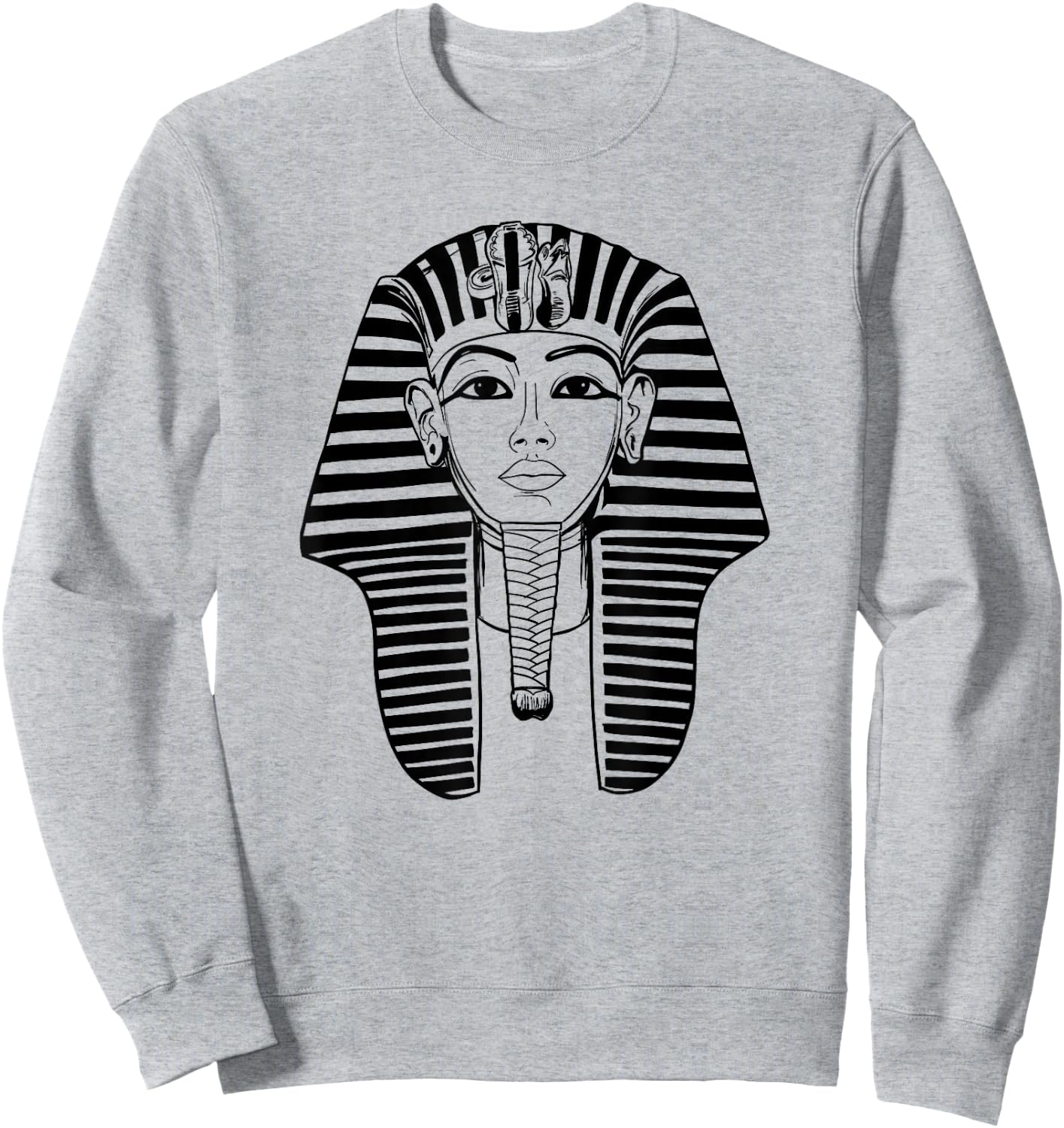 King Pharaoh Tutankhamun King TUT Pharaoh Ancient Egyptian Sweatshirt - Sweatshirt | Ash