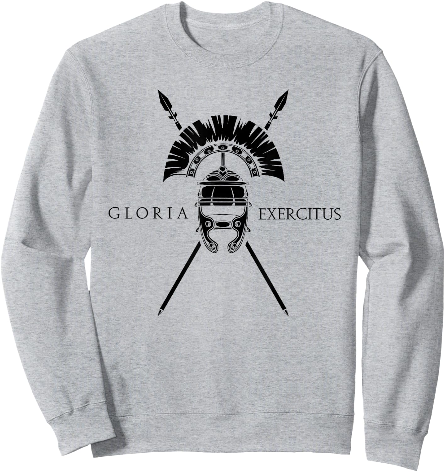 Roman Centurion Gloria Exercitus Sweatshirt - Sweatshirt | Ash