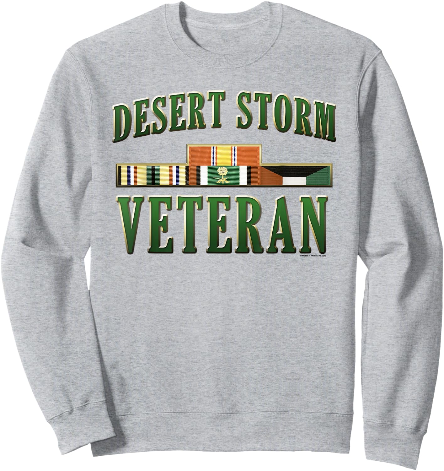 Desert Storm Veteran Sweatshirt - Sweatshirt | Ash