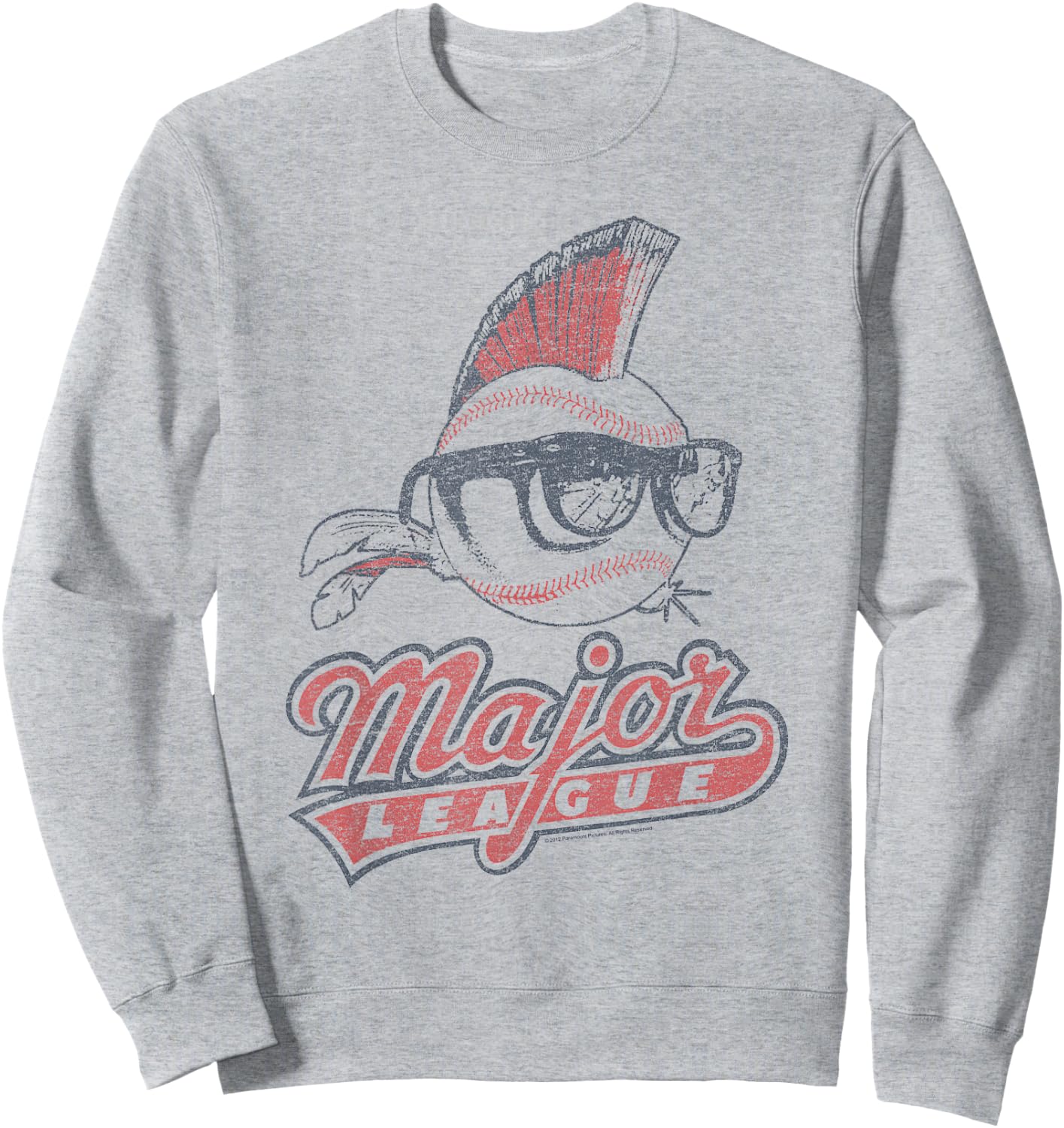 Major League Vintage Logo Sweatshirt - Sweatshirt | Ash