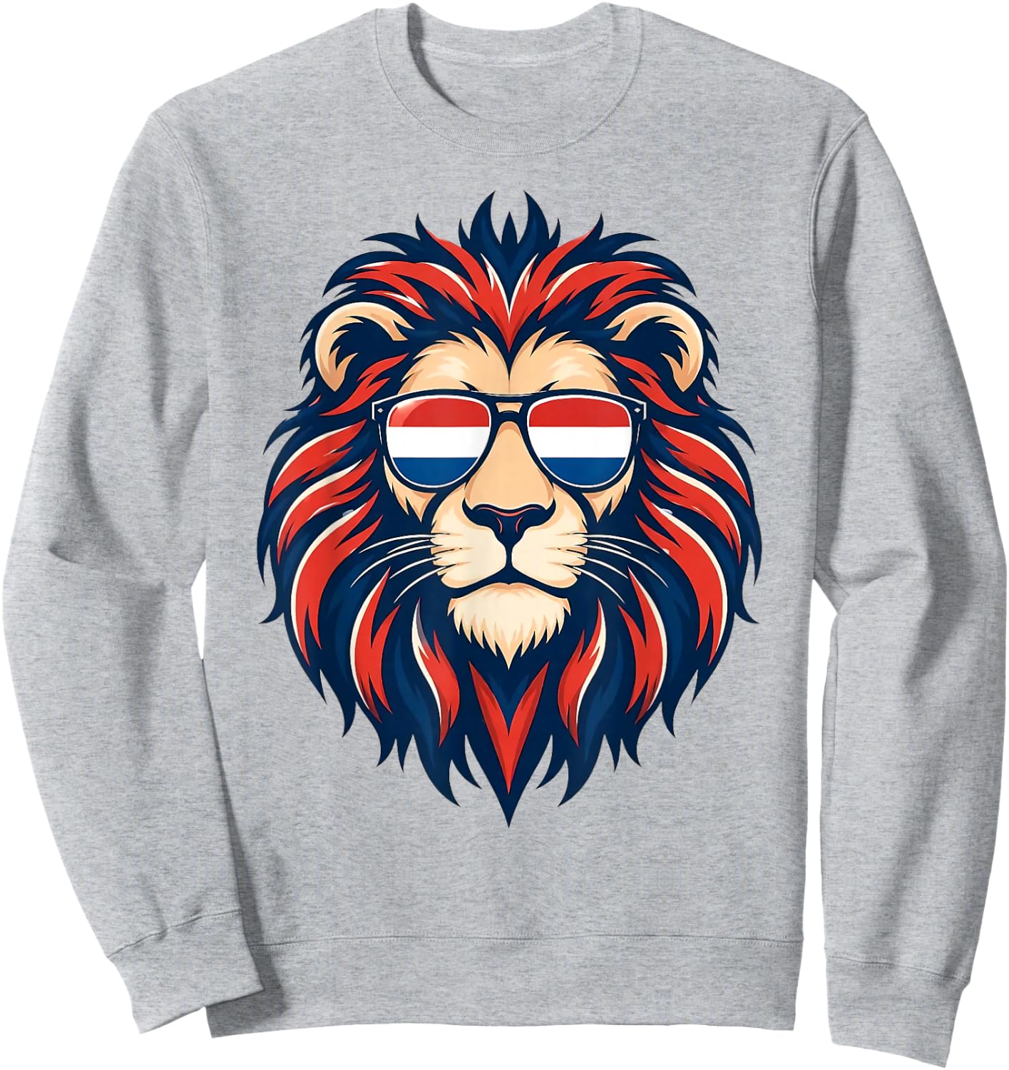 Holland Nederland Flag Dutch Lion Netherlands Pride Sweatshirt - Sweatshirt | Ash