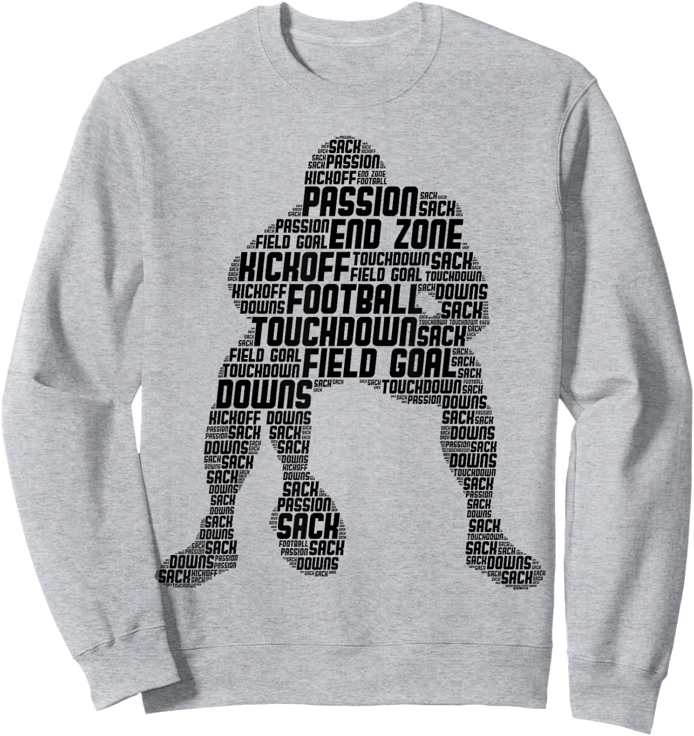 Football Lineman American Football Men Kids Boys Sweatshirt - Sweatshirt | Ash