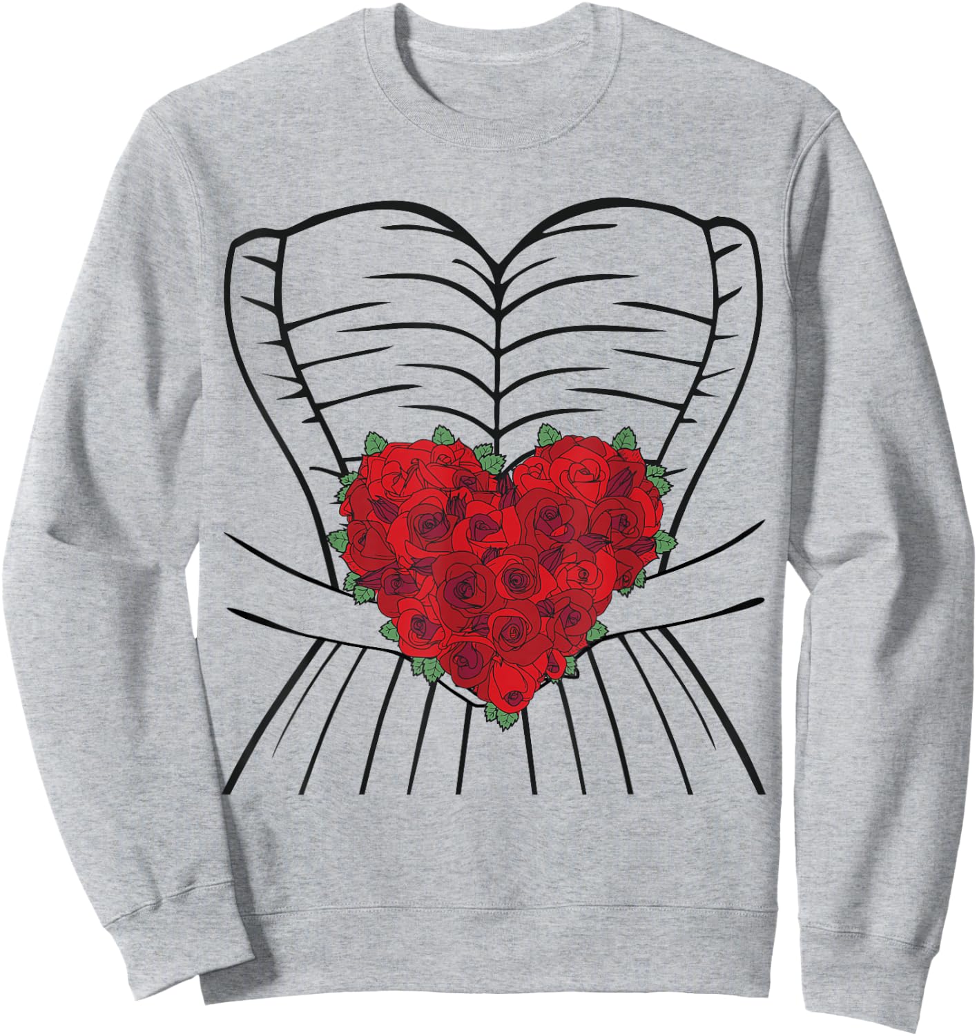Wedding Dress Bride Funny Bridal Gown Marriage Cute Sweatshirt - Sweatshirt | Ash