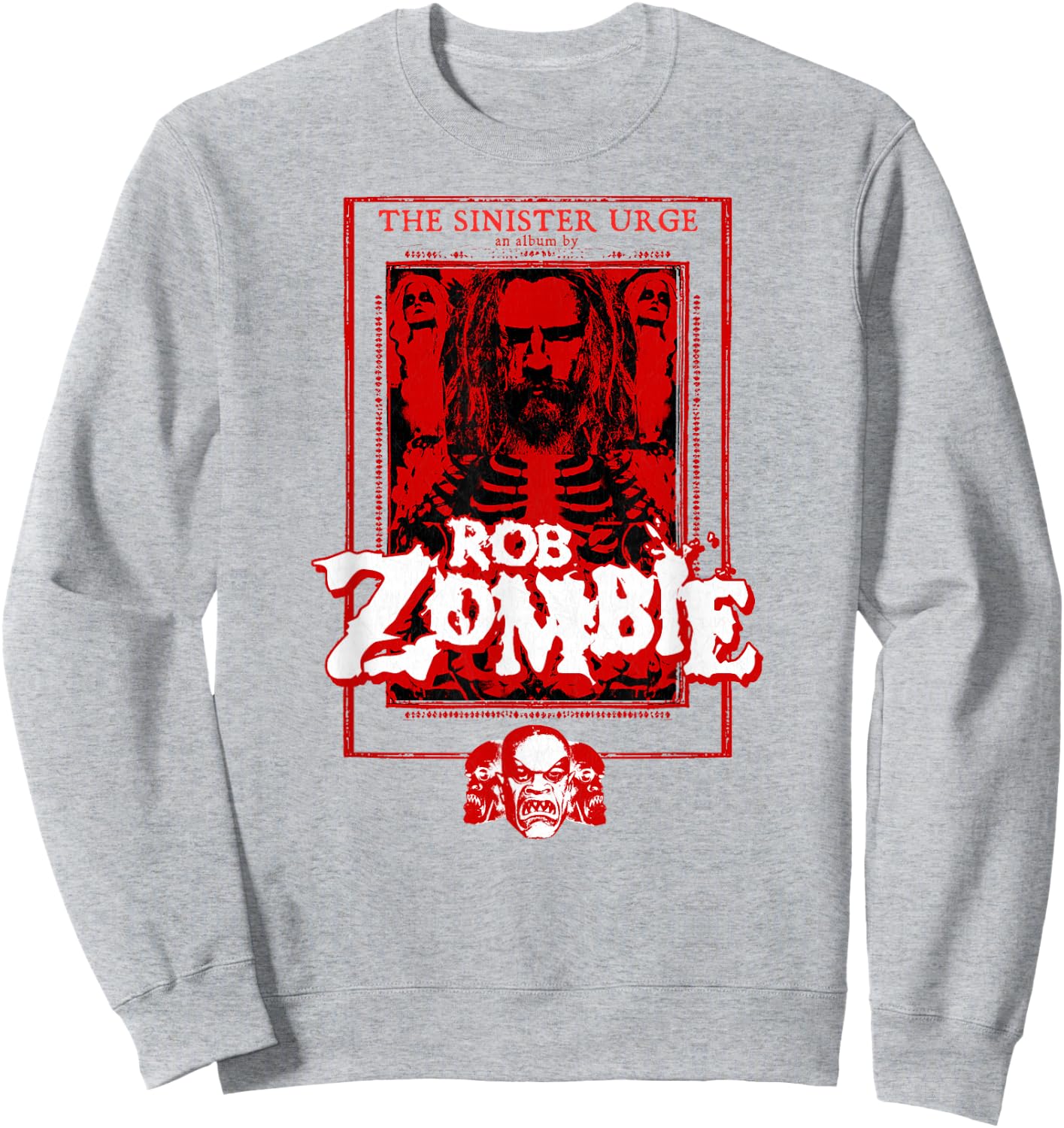 Rob Zombie - Sinister Urge Movie Poster Sweatshirt - Sweatshirt | Ash