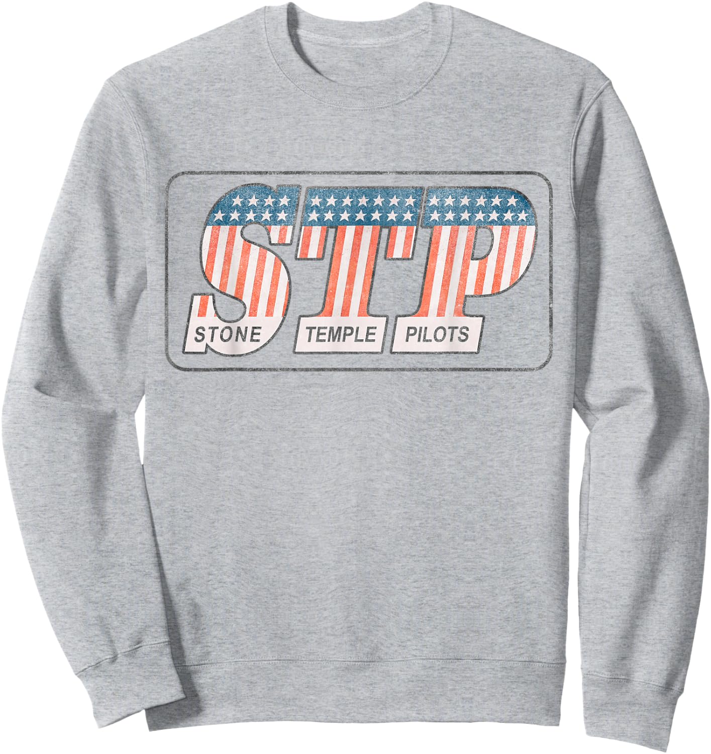 Stone Temple Pilots – Stars and Stripes Sweatshirt - Sweatshirt | Ash
