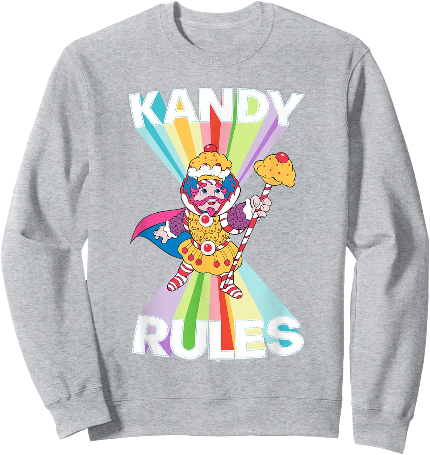 Candy Land Kandy King Rules Sweatshirt - Sweatshirt | Ash