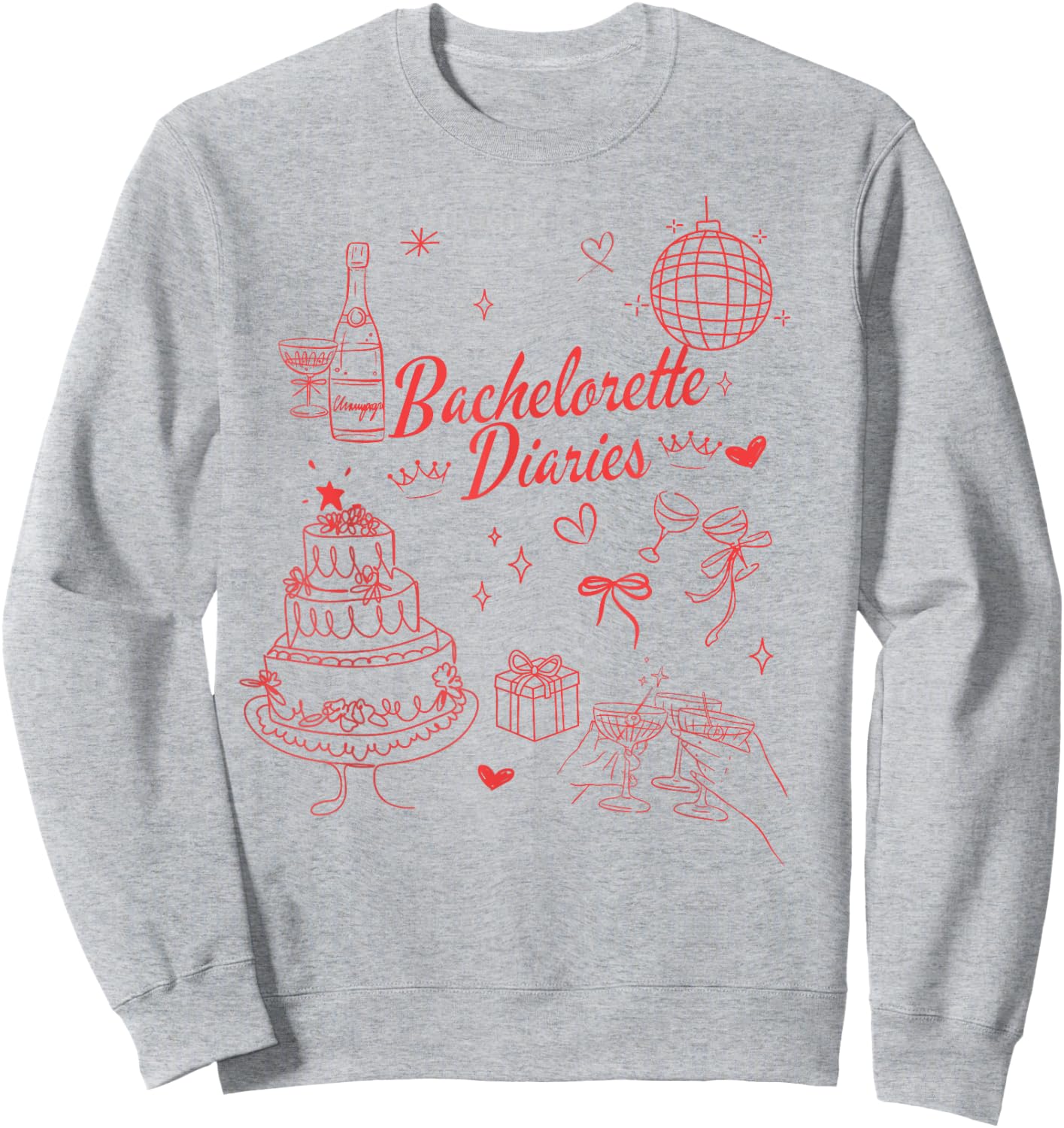 Bachelorette Party Sweatshirt - Sweatshirt | Ash
