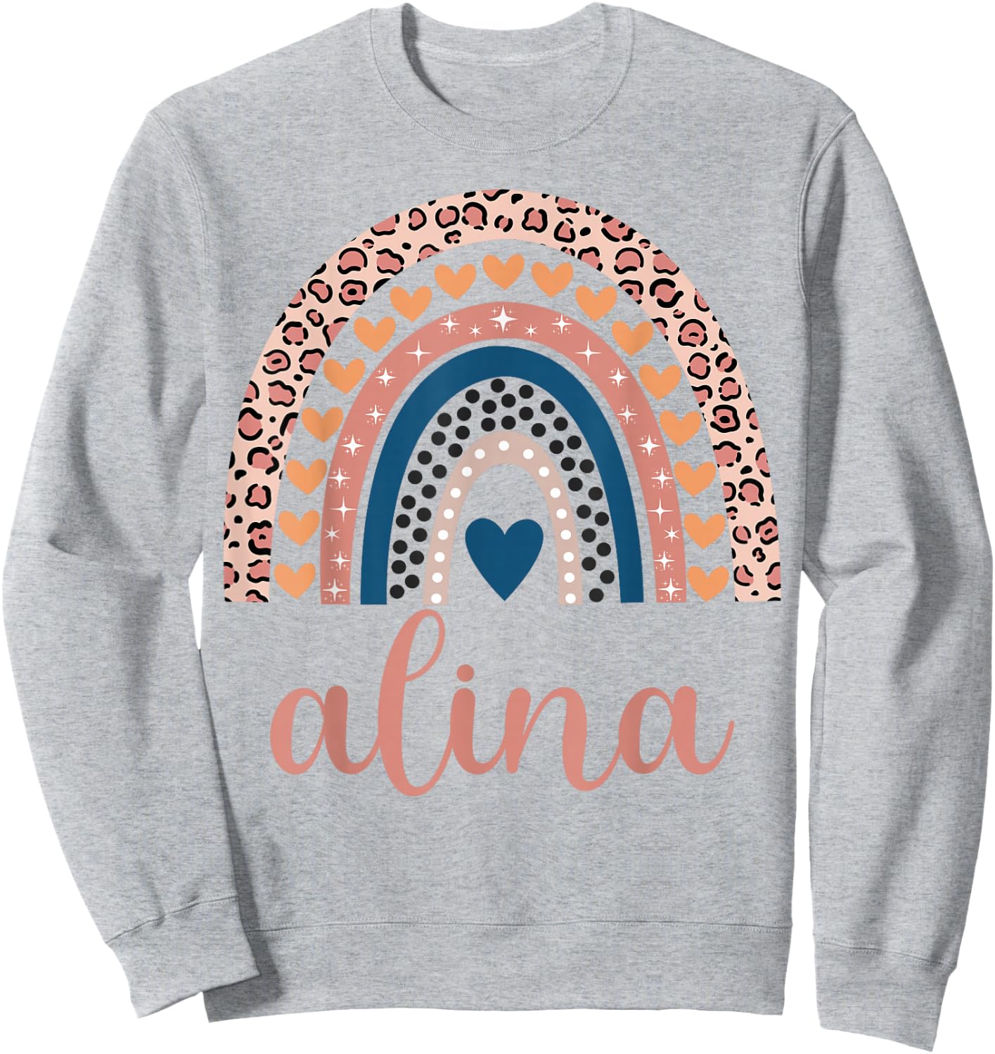 Alina Alina Name Birthday Shirt Gift Sweatshirt - Sweatshirt | Ash