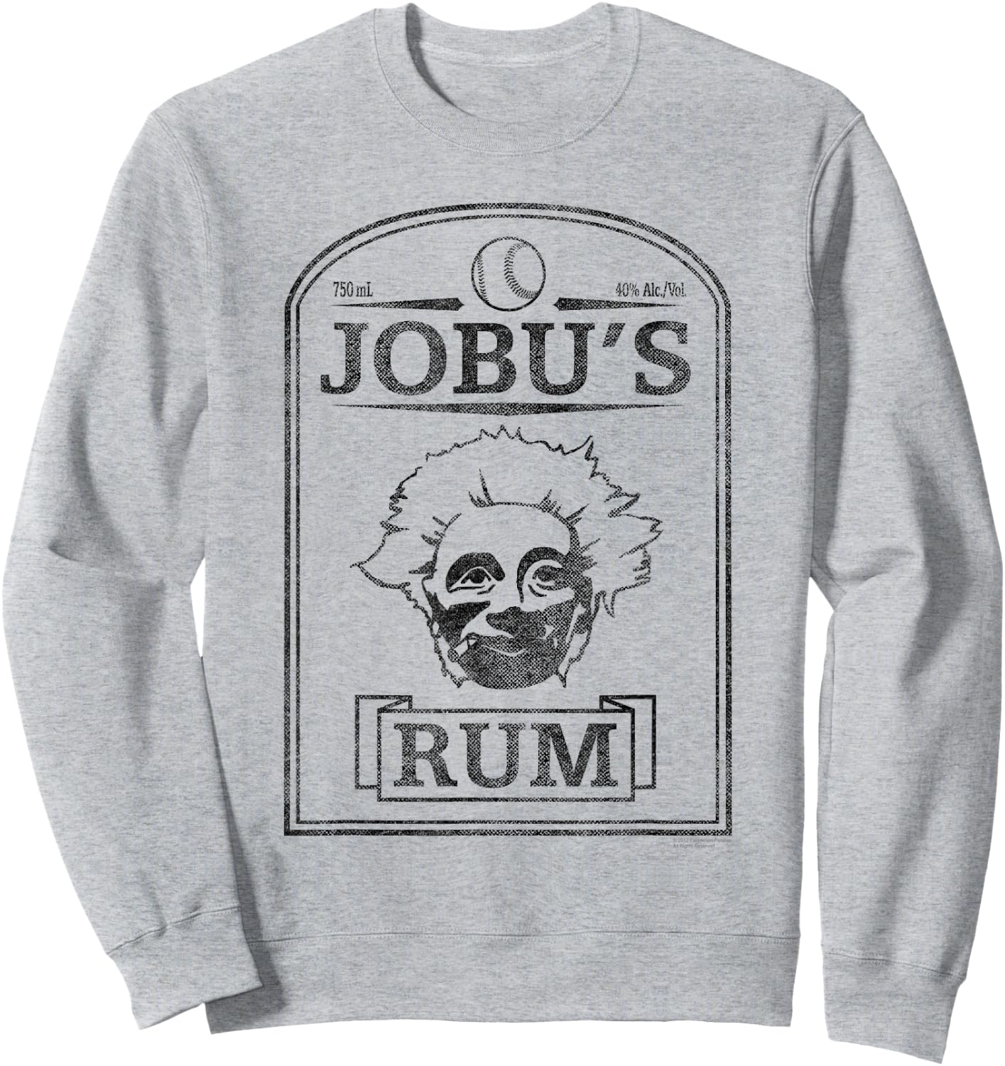 Major League Jobu's Rum Sweatshirt - Sweatshirt | Ash