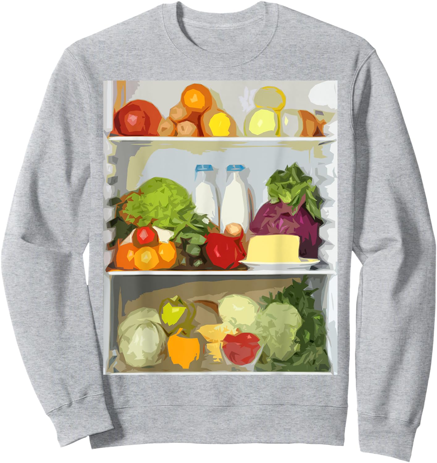 Fridge Costume Carnival Theme Week Fancy Dress Sweatshirt - Sweatshirt | Ash