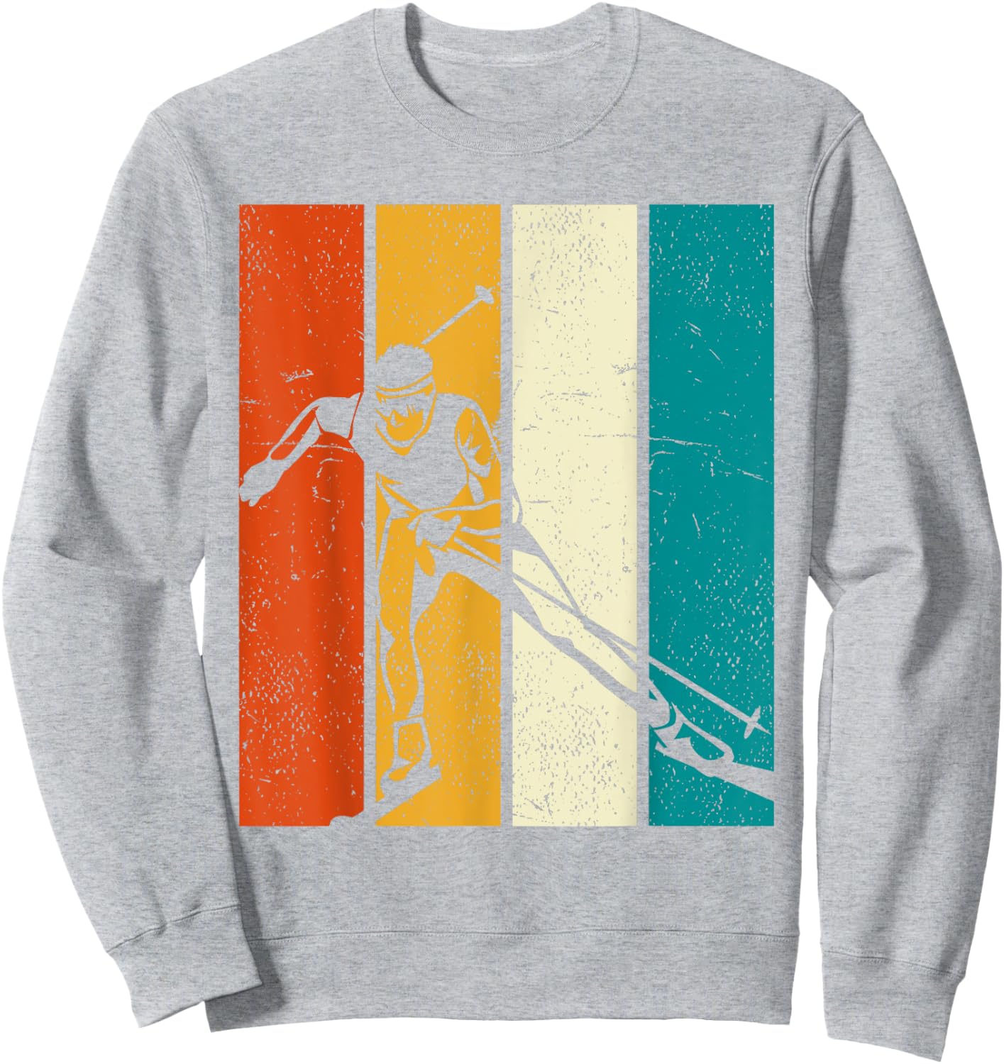 Retro Ski Sweatshirt - Sweatshirt | Ash