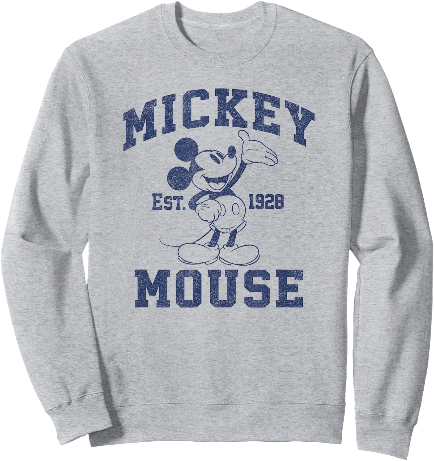 Disney Mickey Classic Mickey Vintage 1928 Poster Sweatshirt - Sweatshirt | Ash