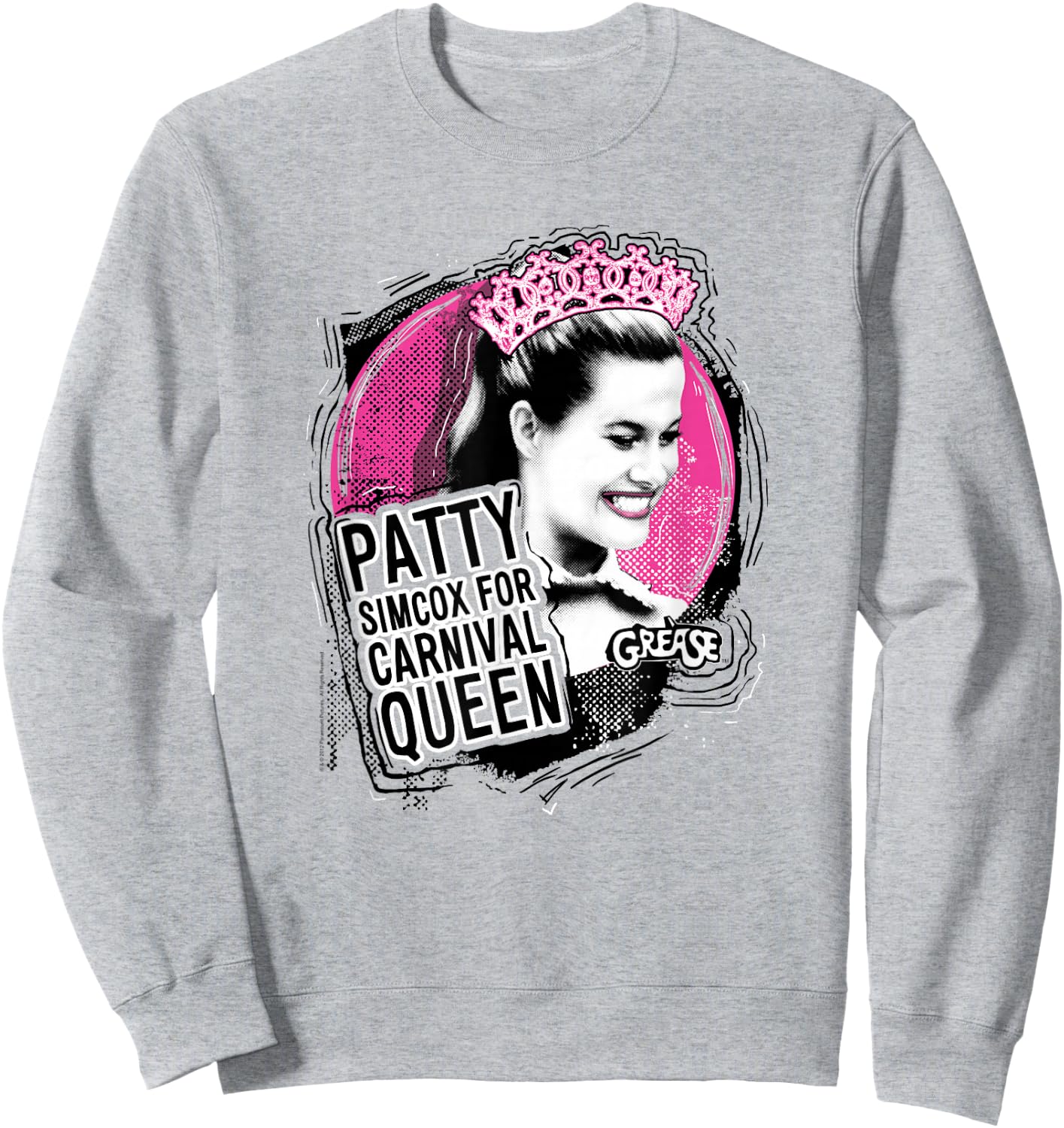 Grease Carnival Queen Patty Simcox Sweatshirt - Sweatshirt | Ash
