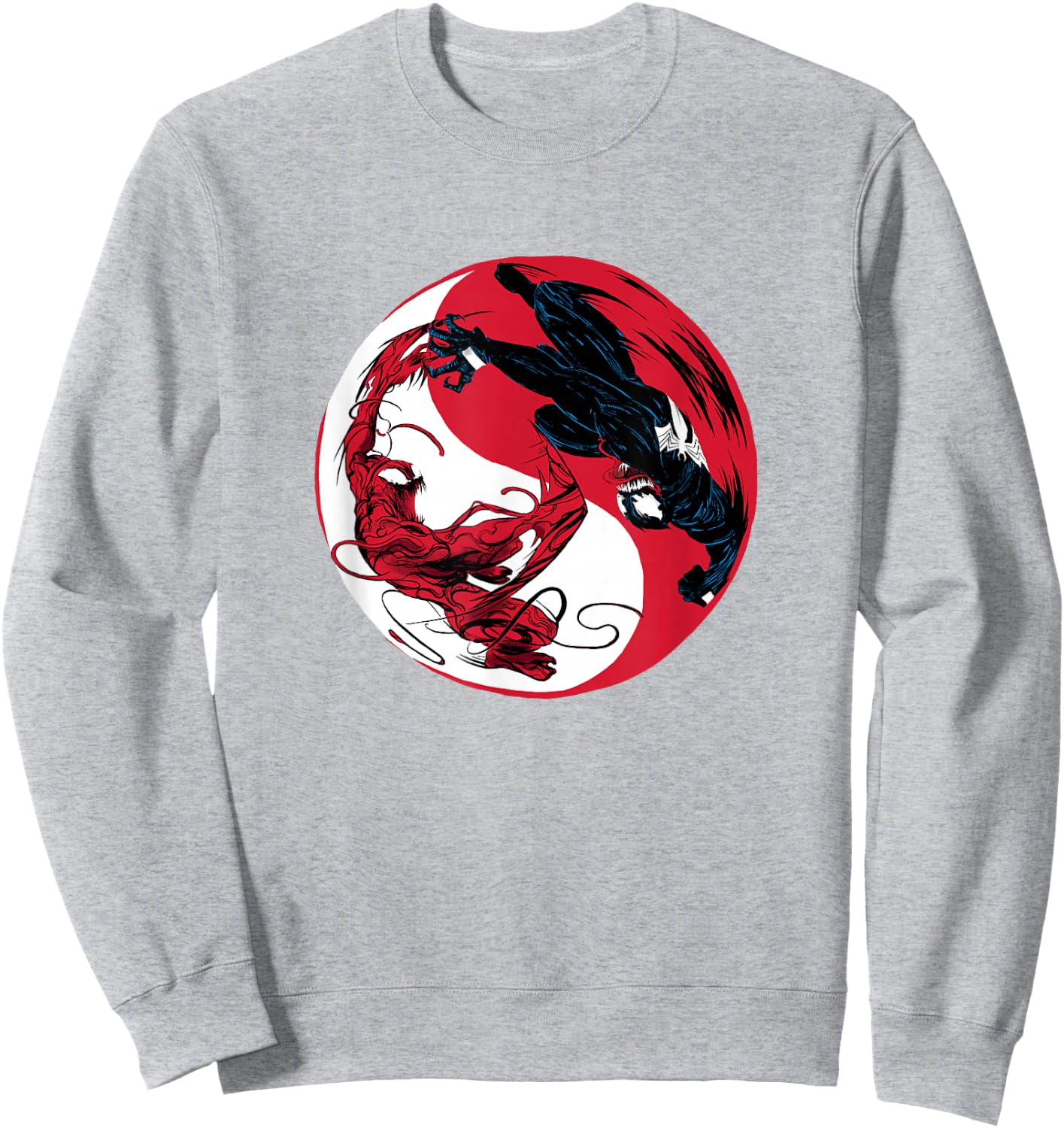 Marvel Venom: Let There Be Carnage Yin Yang Sweatshirt - Sweatshirt | Ash