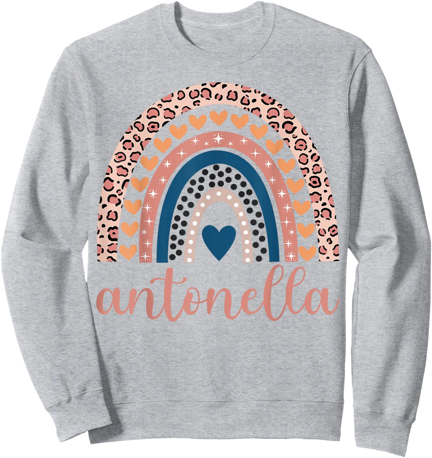 Antonella Antonella Name Birthday Shirt Gift Sweatshirt - Sweatshirt | Ash