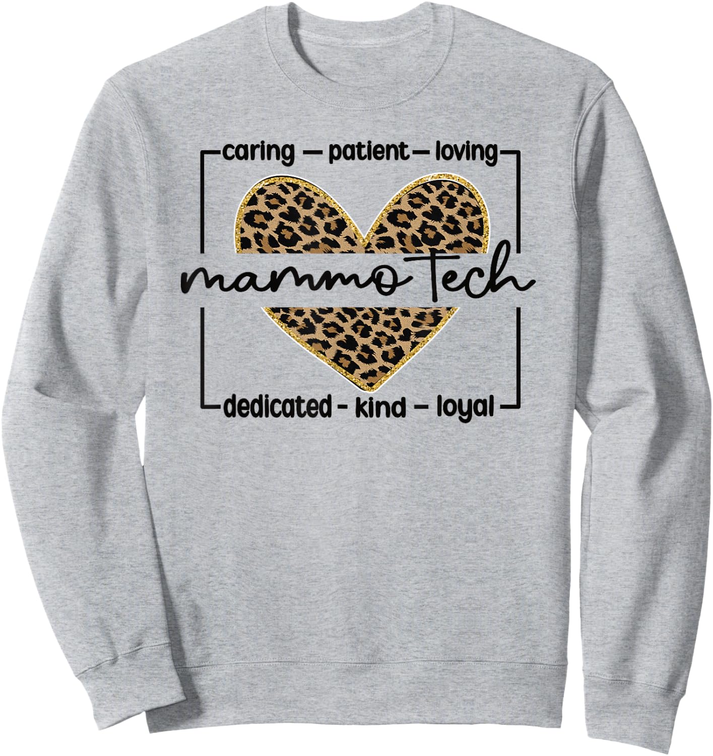 Mammo Tech Appreciation Mammography Technologist Sweatshirt - Sweatshirt | Ash