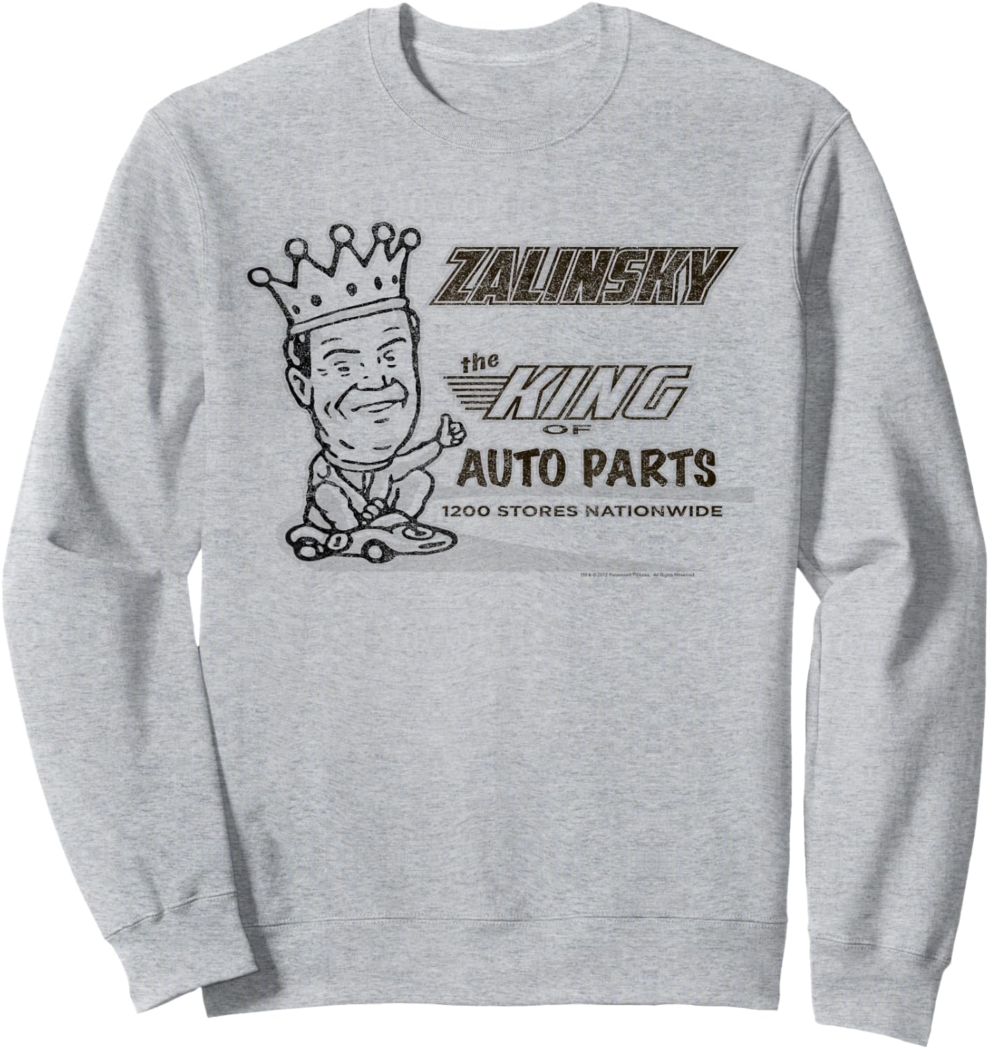 Tommy Boy Zalinsky Auto Sweatshirt - Sweatshirt | Ash
