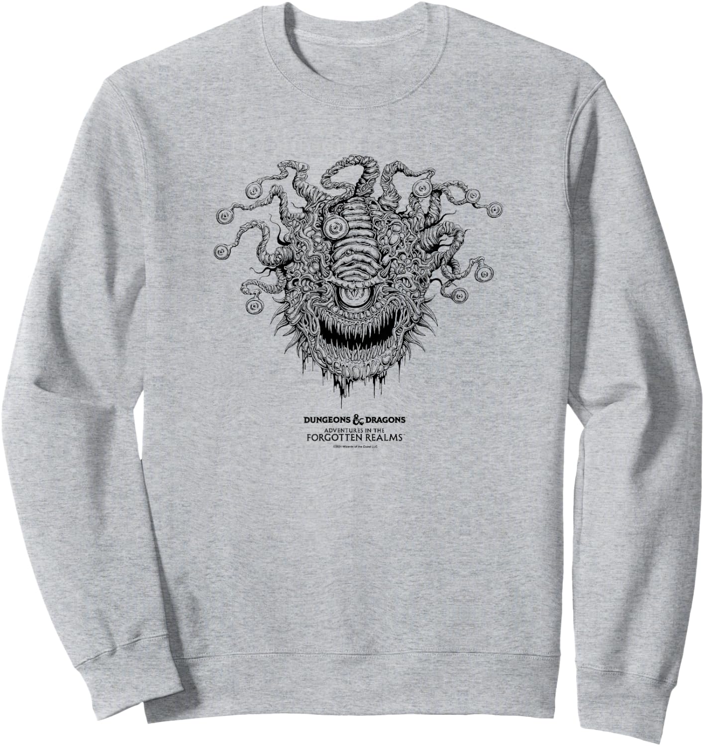 Magic: The Gathering Dungeons & Dragons Characters & Logo Sweatshirt - Sweatshirt | Ash
