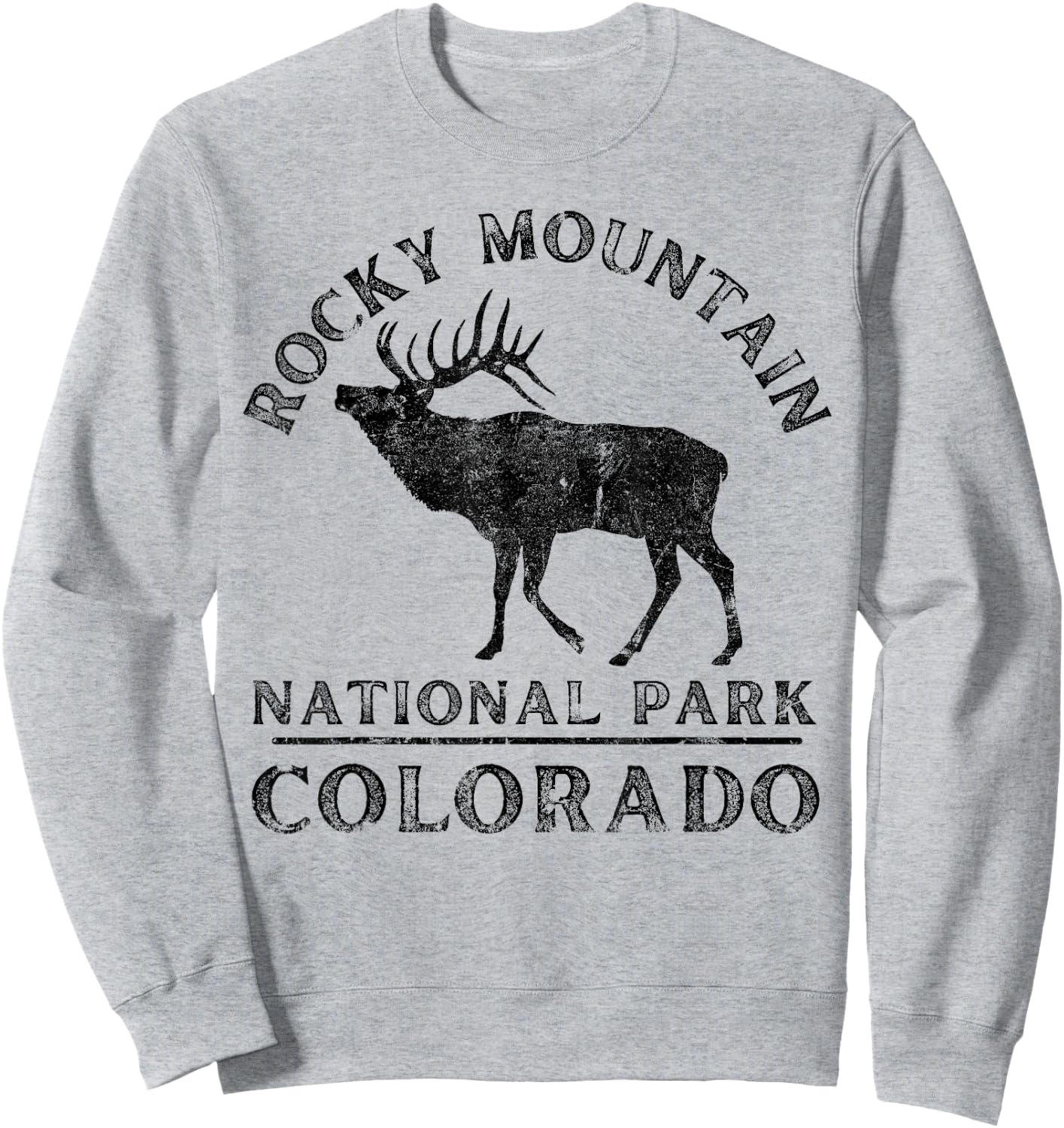 Rocky Mountain National Park Sweatshirt - Sweatshirt | Ash