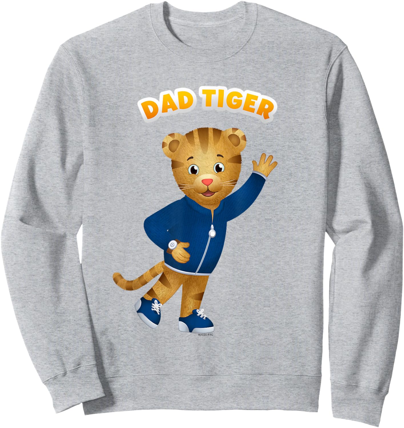 Daniel Tiger's Neighborhood: Dad Tiger Sweatshirt - Sweatshirt | Ash