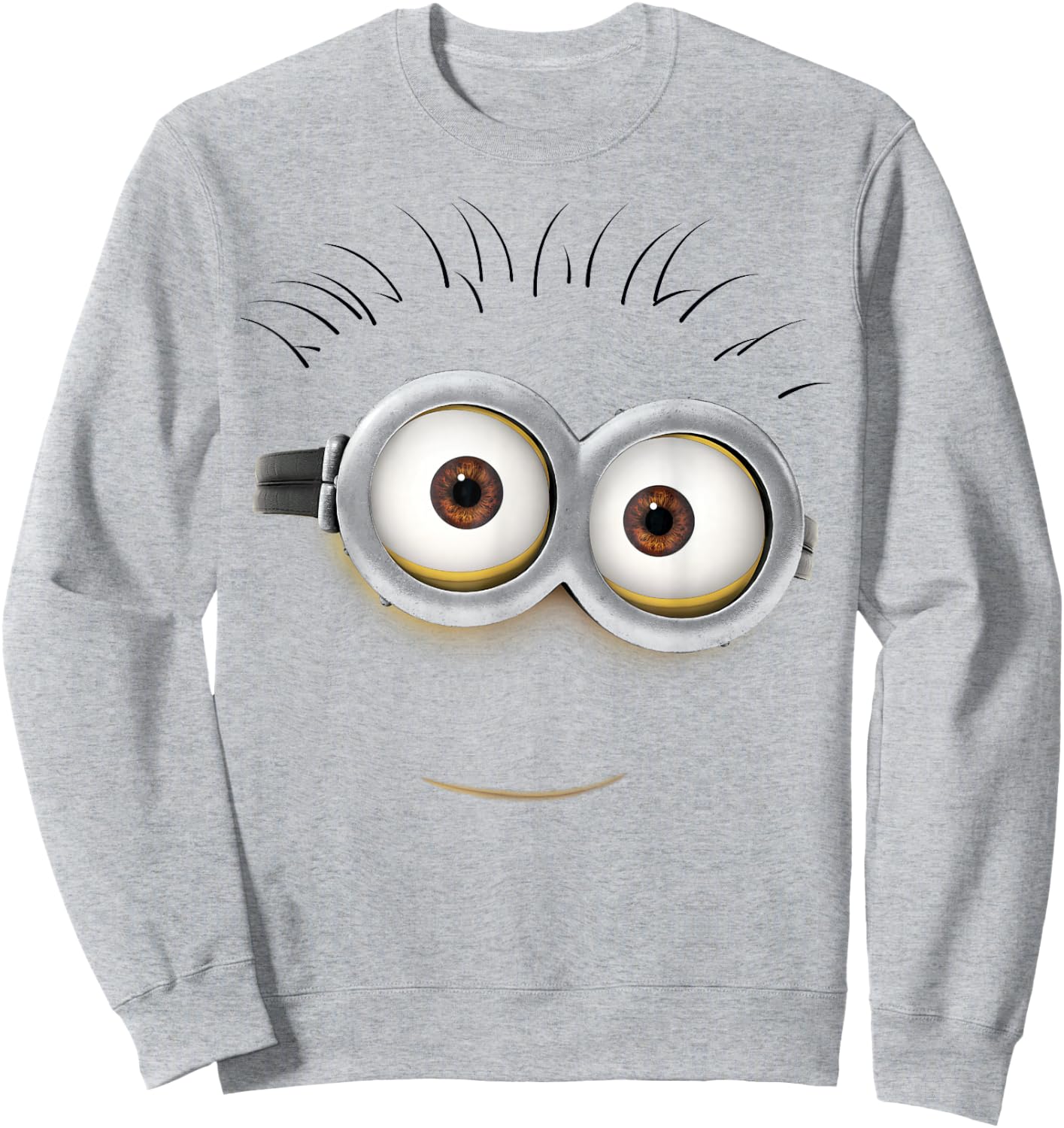 Despicable Me Minions Tom Soft Smile Graphic Sweatshirt - Sweatshirt | Ash