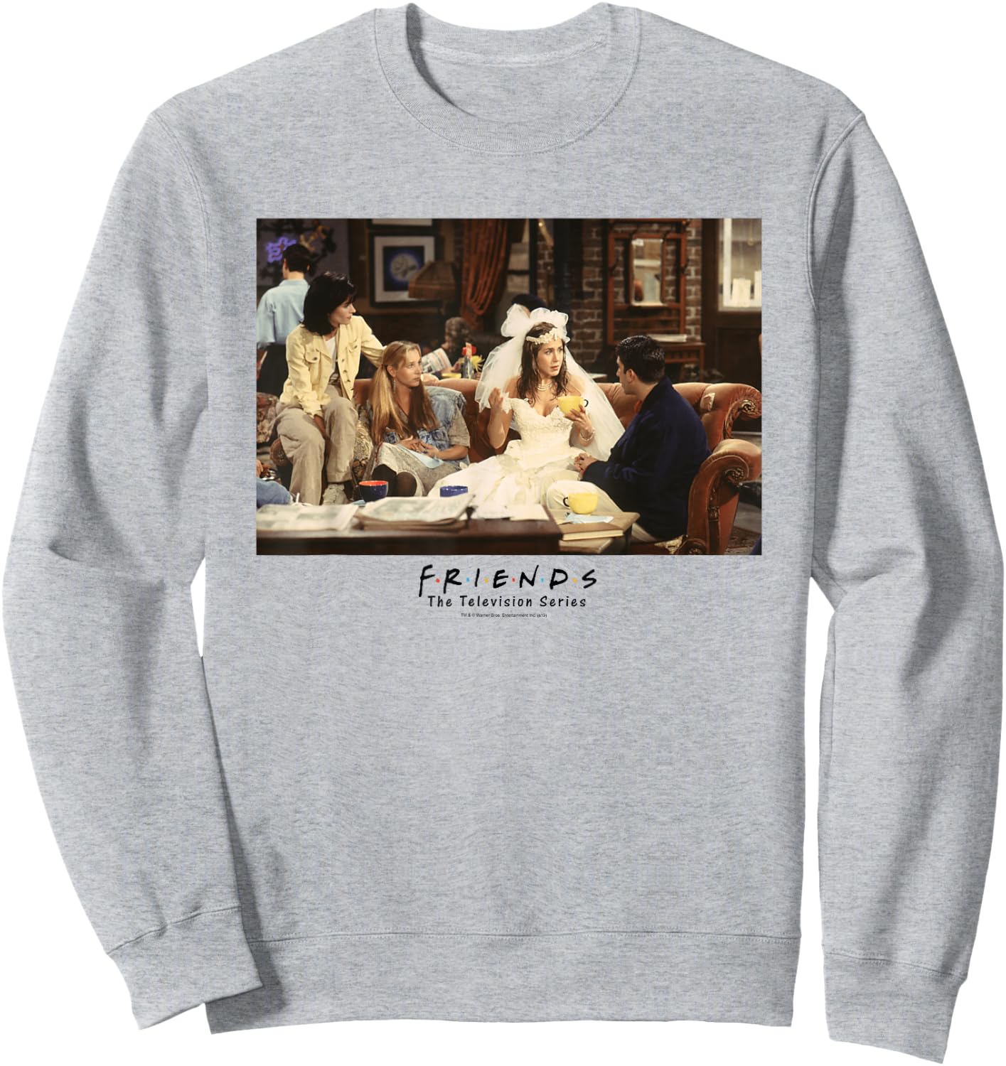 Friends Runaway Bride Sweatshirt - Sweatshirt | Ash