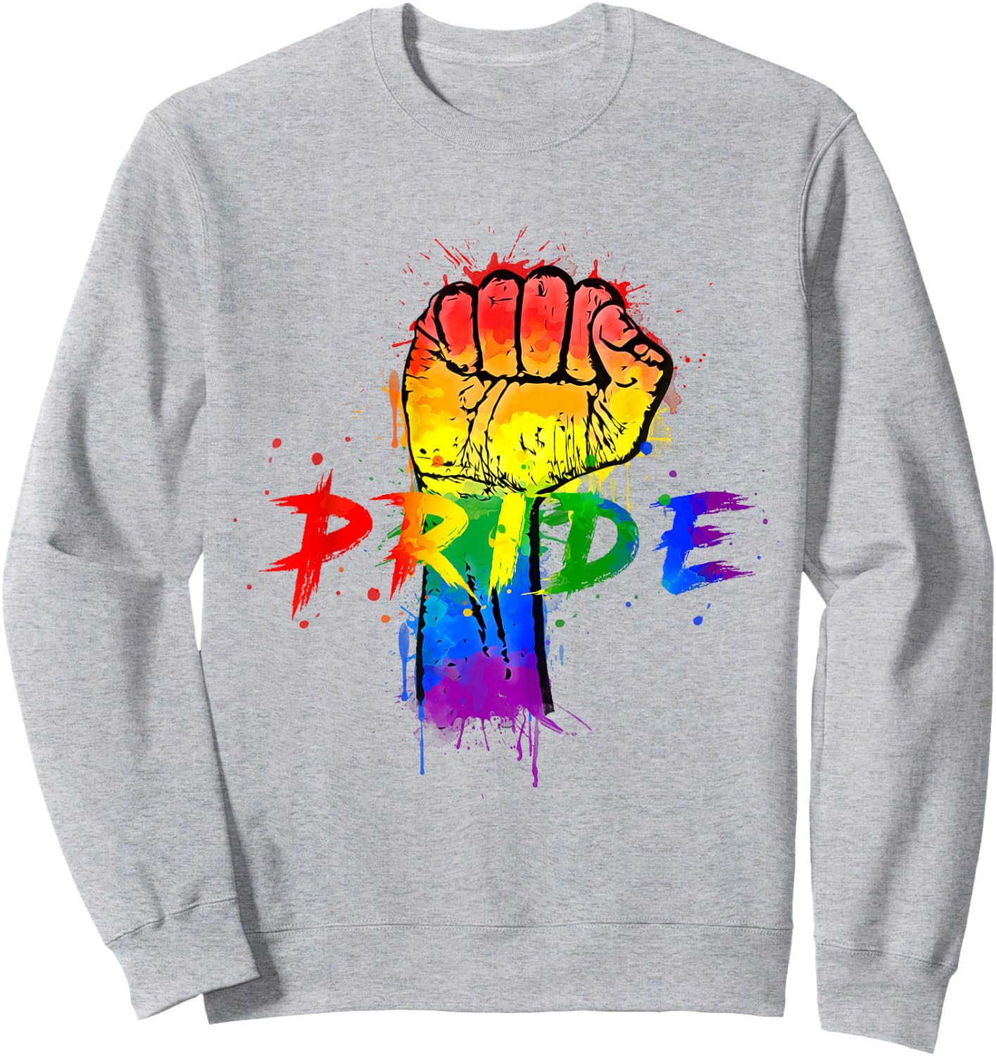 Gay Pride LGBT for Gays Lesbian Trans Pride Month Sweatshirt - Sweatshirt | Ash