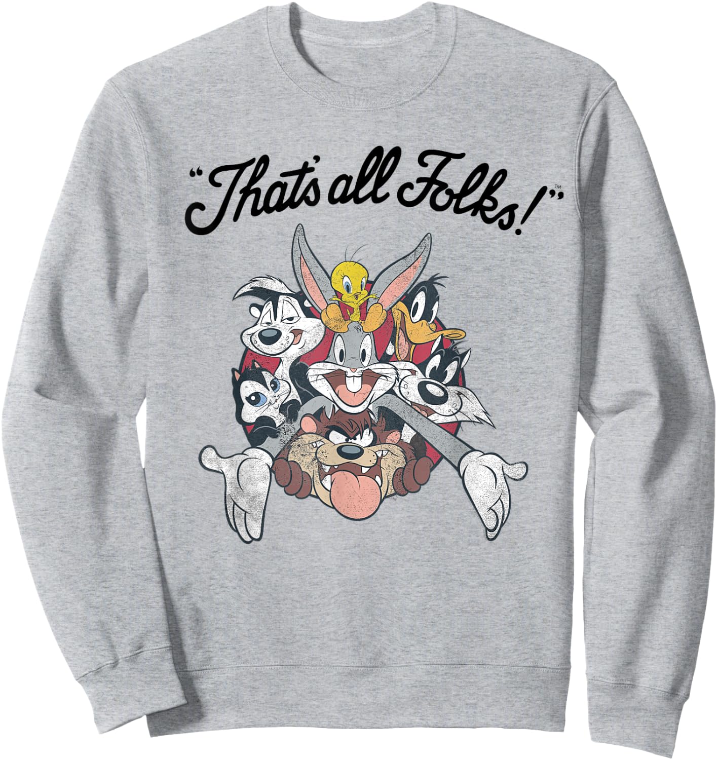 All Stars That's All Folks Sweatshirt - Sweatshirt | Ash