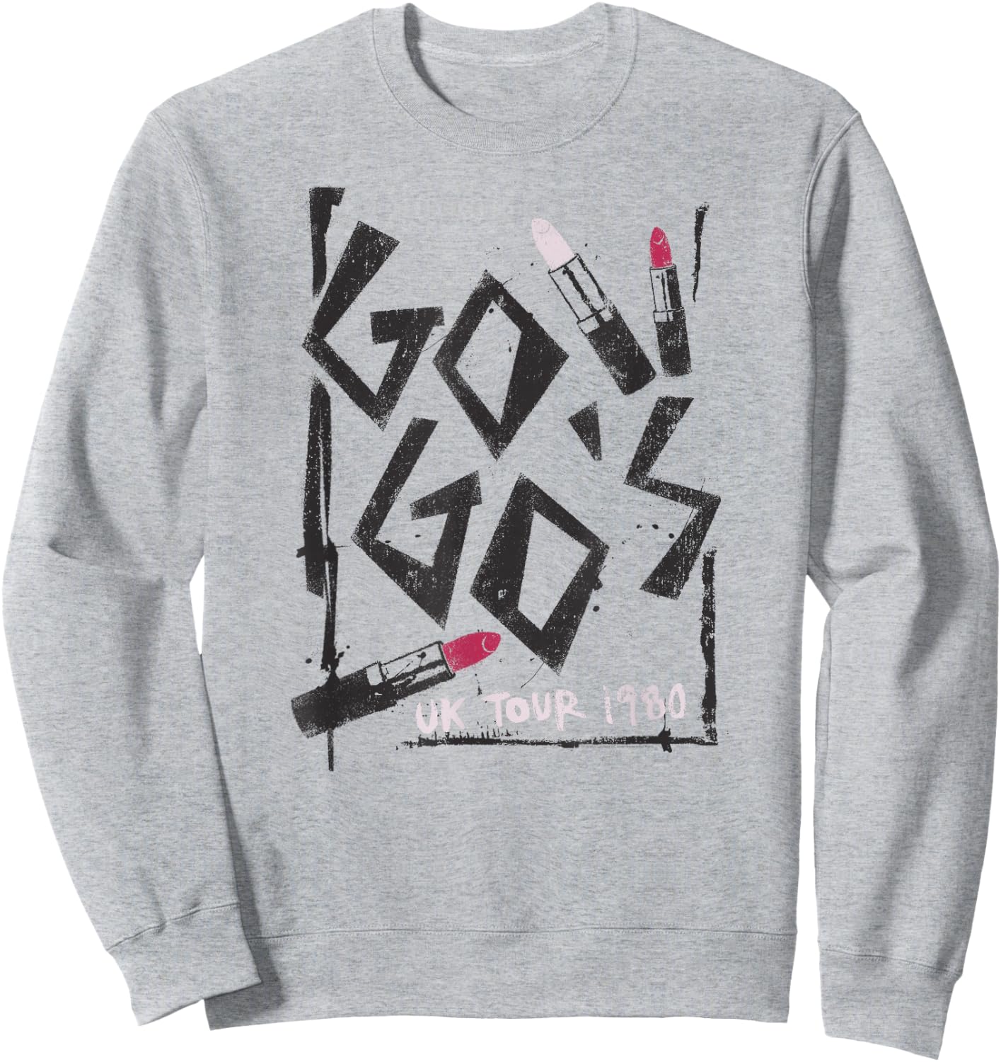 The Go-Go's - UK 1980 Tour Sweatshirt - Sweatshirt | Ash