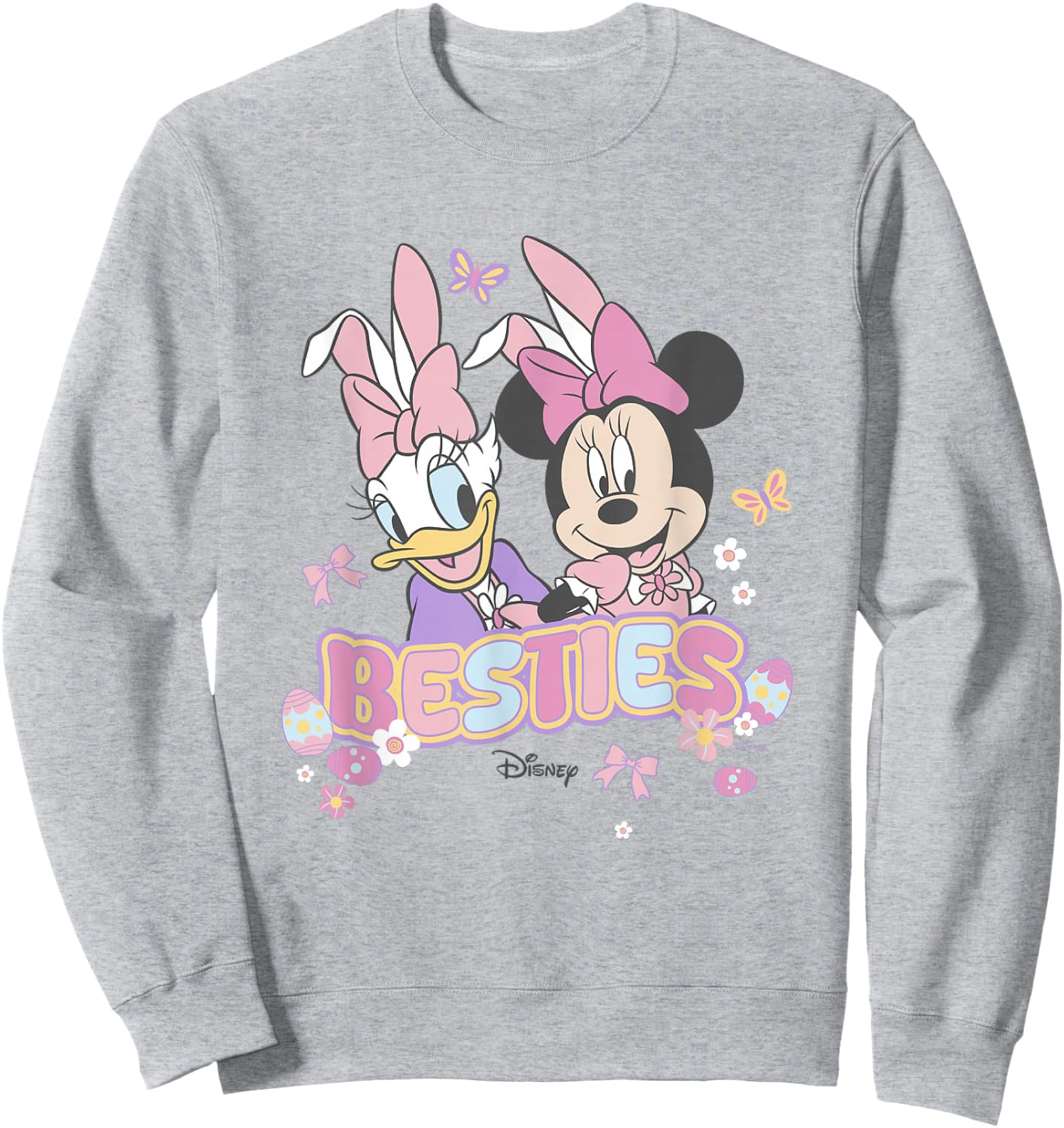 Disney Minnie Mouse Easter Besties Sweatshirt - Sweatshirt | Ash