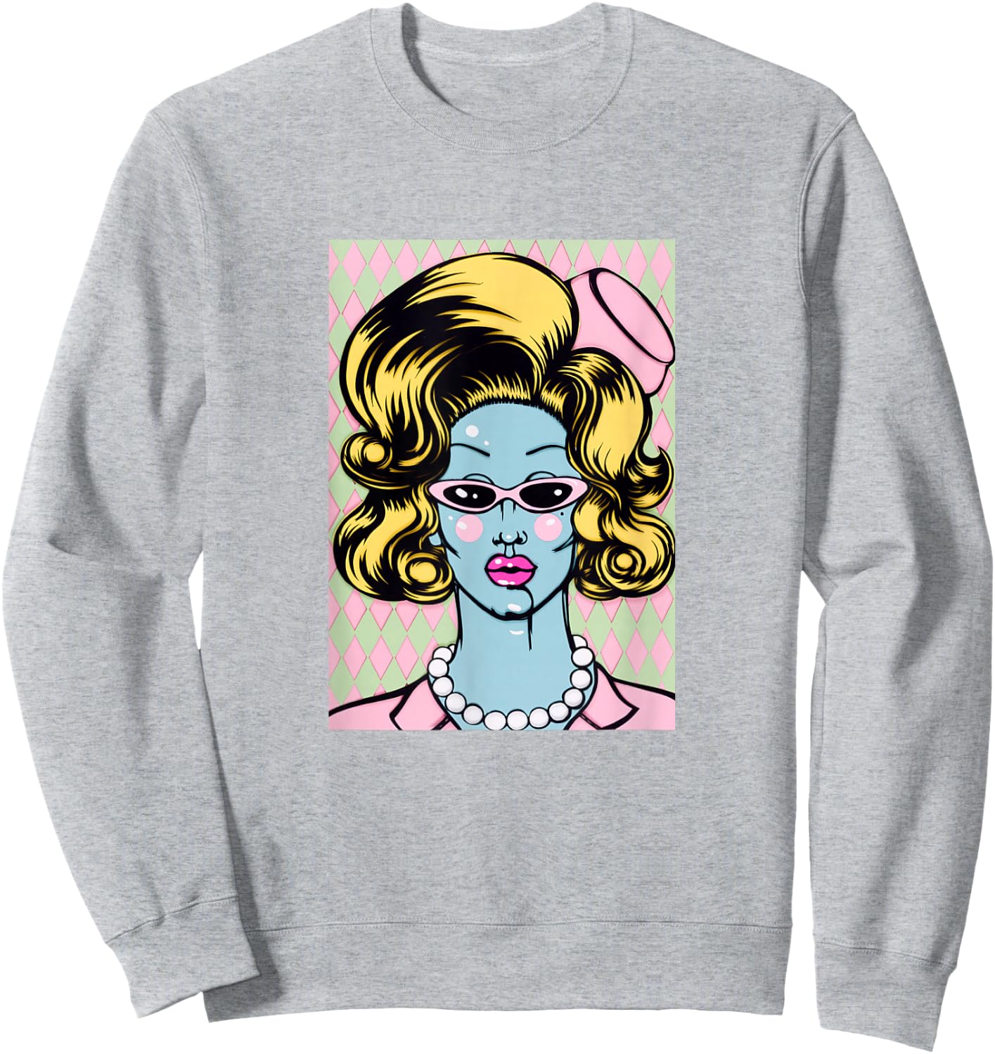 Juno Drag Queen First Lady Sweatshirt - Sweatshirt | Ash