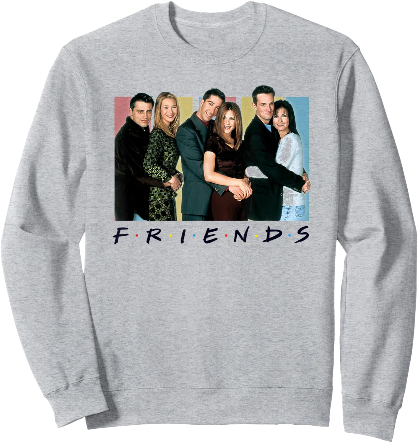 Friends Cast Logo Sweatshirt - Sweatshirt | Ash