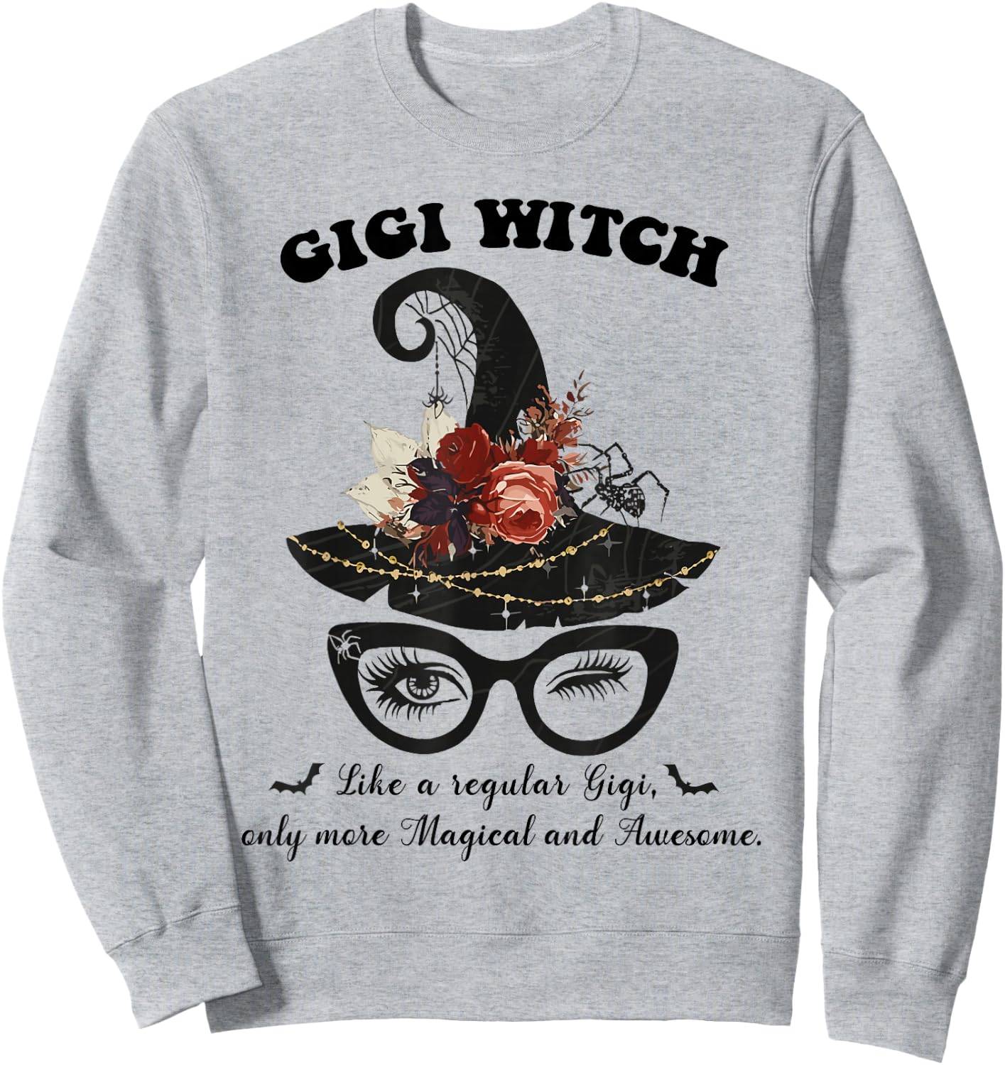 Magical Gigi Witch - Awesome Halloween Witchy Gigi Costume Sweatshirt - Sweatshirt | Ash