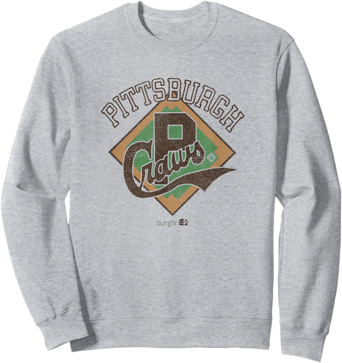 Pittsburgh Crawfords Sweatshirt - Sweatshirt | Ash