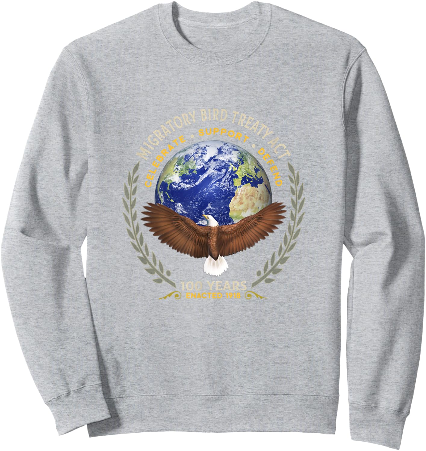 Migratory Bird Act Bird Lovers Birdwatching Birding Birders Sweatshirt - Sweatshirt | Ash