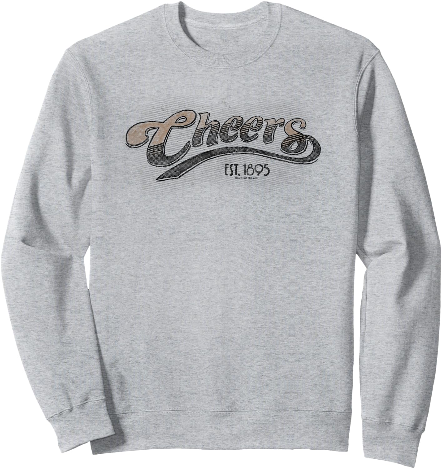 Cheers Watercolor Logo Sweatshirt - Sweatshirt | Ash