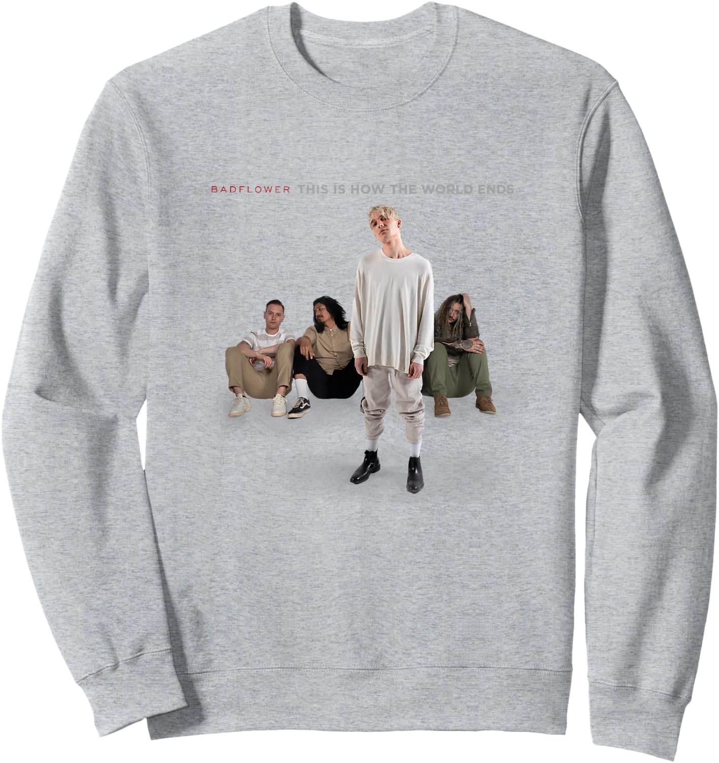 Badflower Sweatshirt - Sweatshirt | Ash