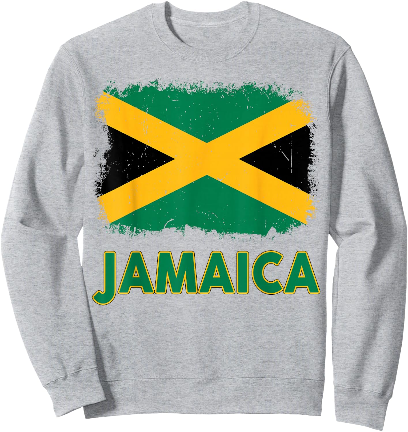 Toddler Jamaica Jamaican Flag Baby Kid Girl Boy Women Sweatshirt - Sweatshirt | Ash