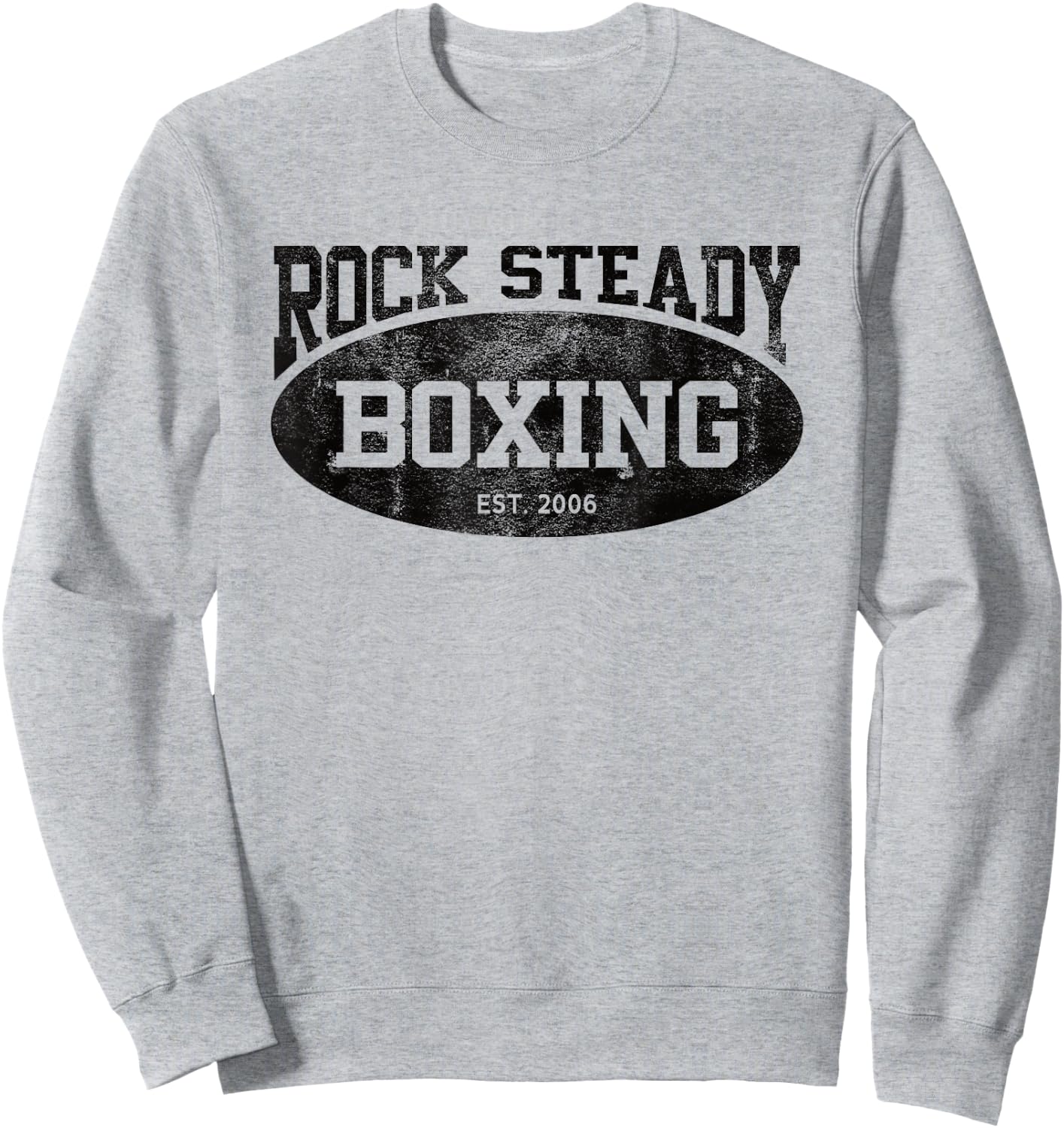 Rock Steady Boxing Parkinson's Vintage Gym Sweatshirt - Sweatshirt | Ash