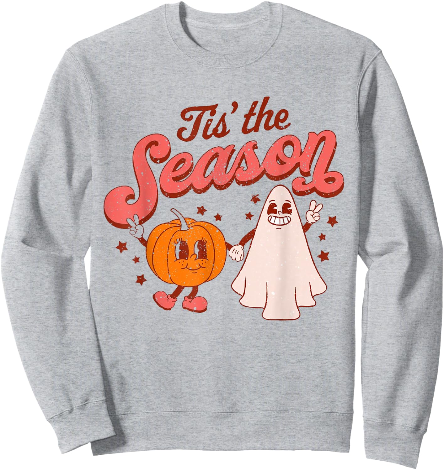 Tis the Season Funny Halloween Sweatshirt - Sweatshirt | Ash