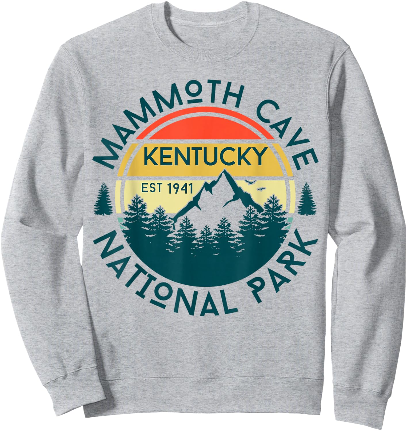 Mammoth Cave National Park Sweatshirt - Sweatshirt | Ash