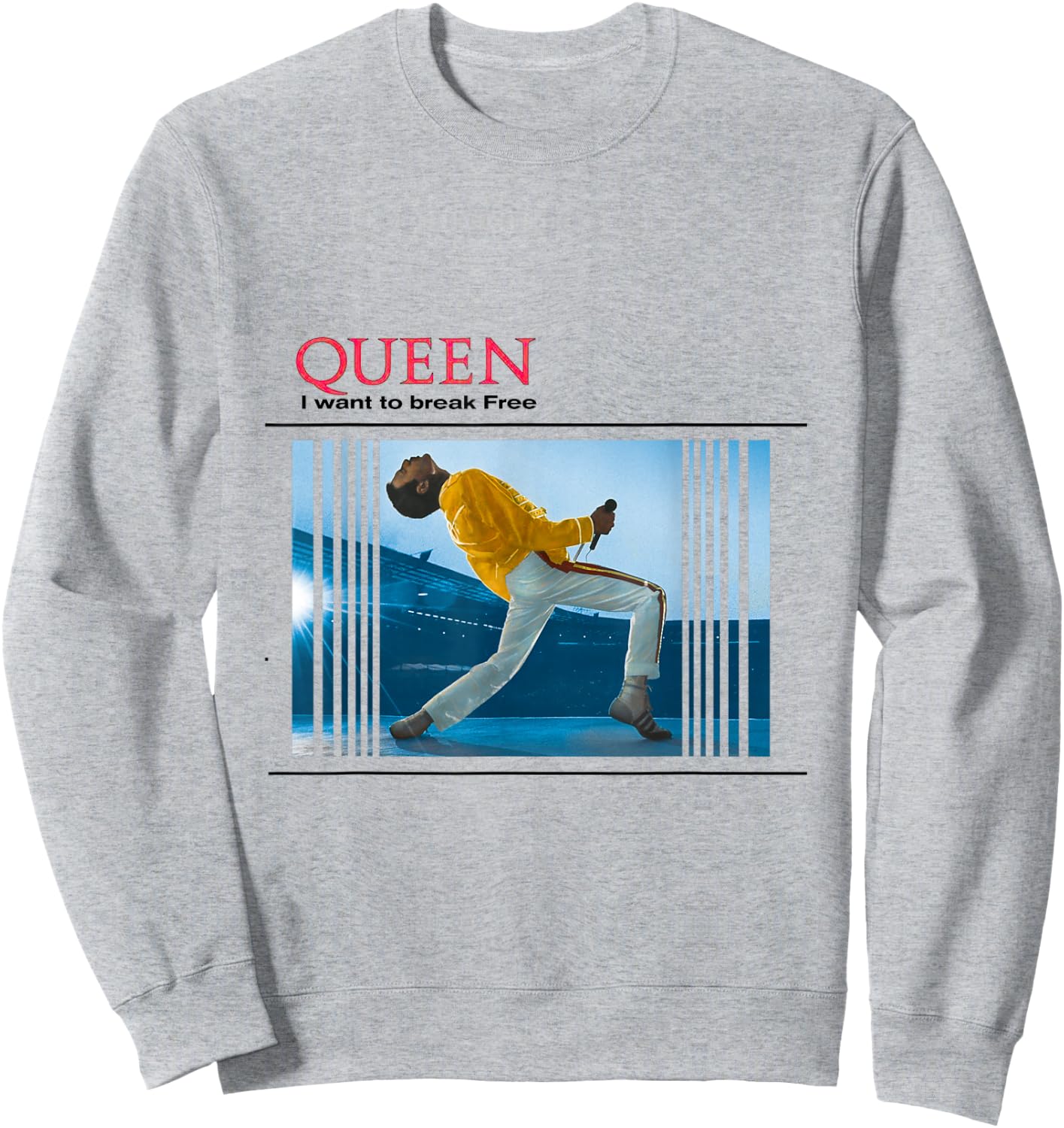 Queen I Want to Break Free Sweatshirt - Sweatshirt | Ash