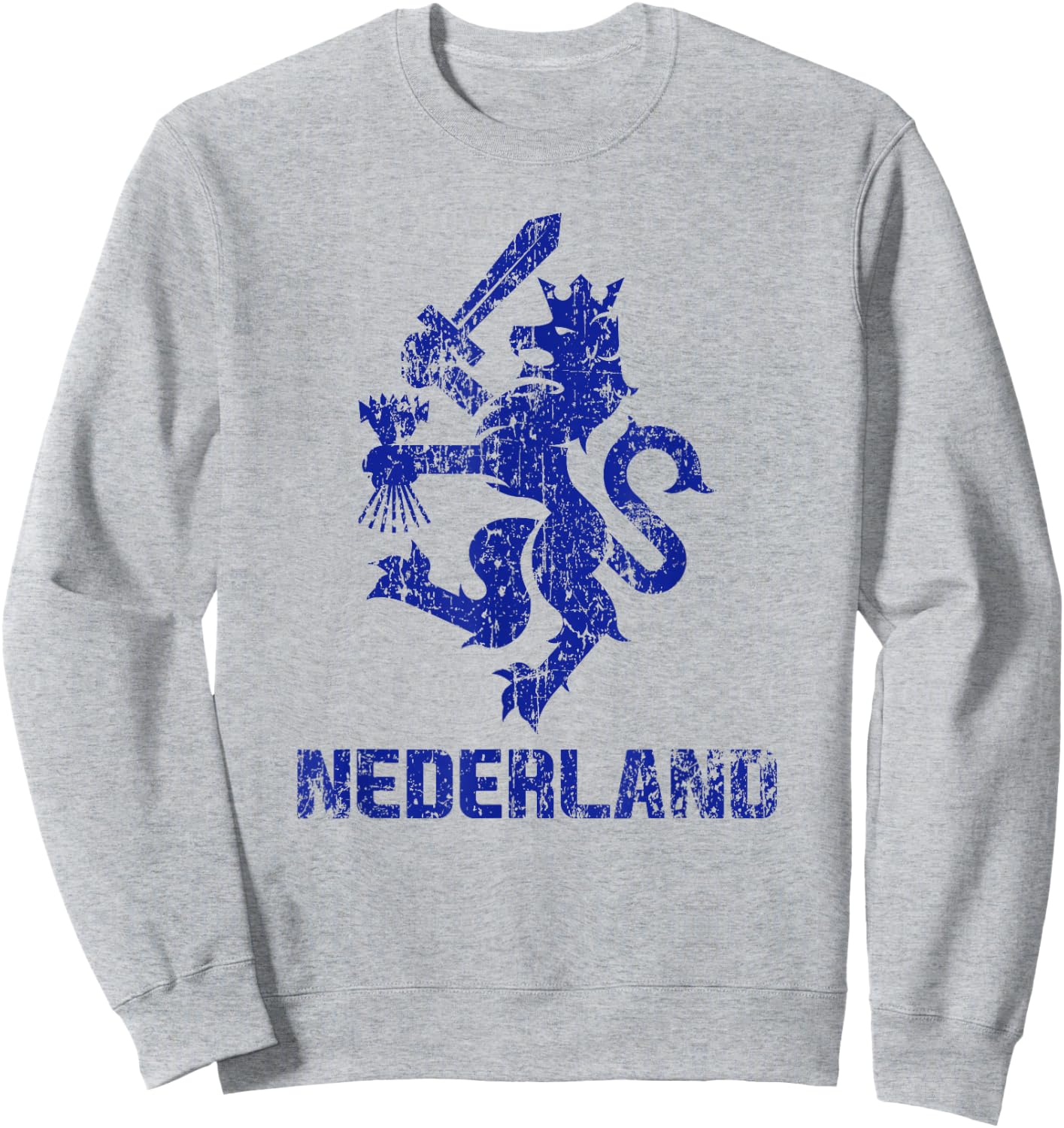 Nederland Flag Dutch Lion Netherlands International Country Sweatshirt - Sweatshirt | Ash