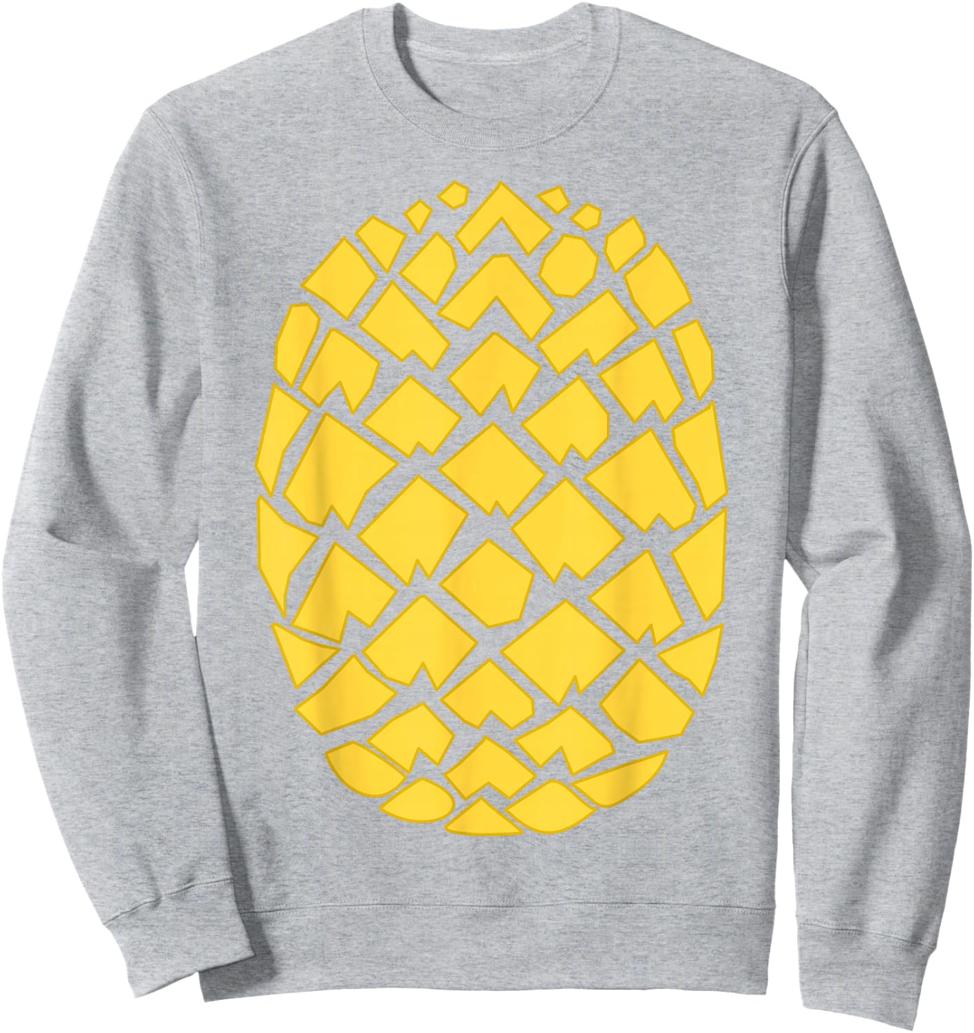Pineapple Costume Shirt Adult Kids Pineapple Costume Sweatshirt - Sweatshirt | Ash
