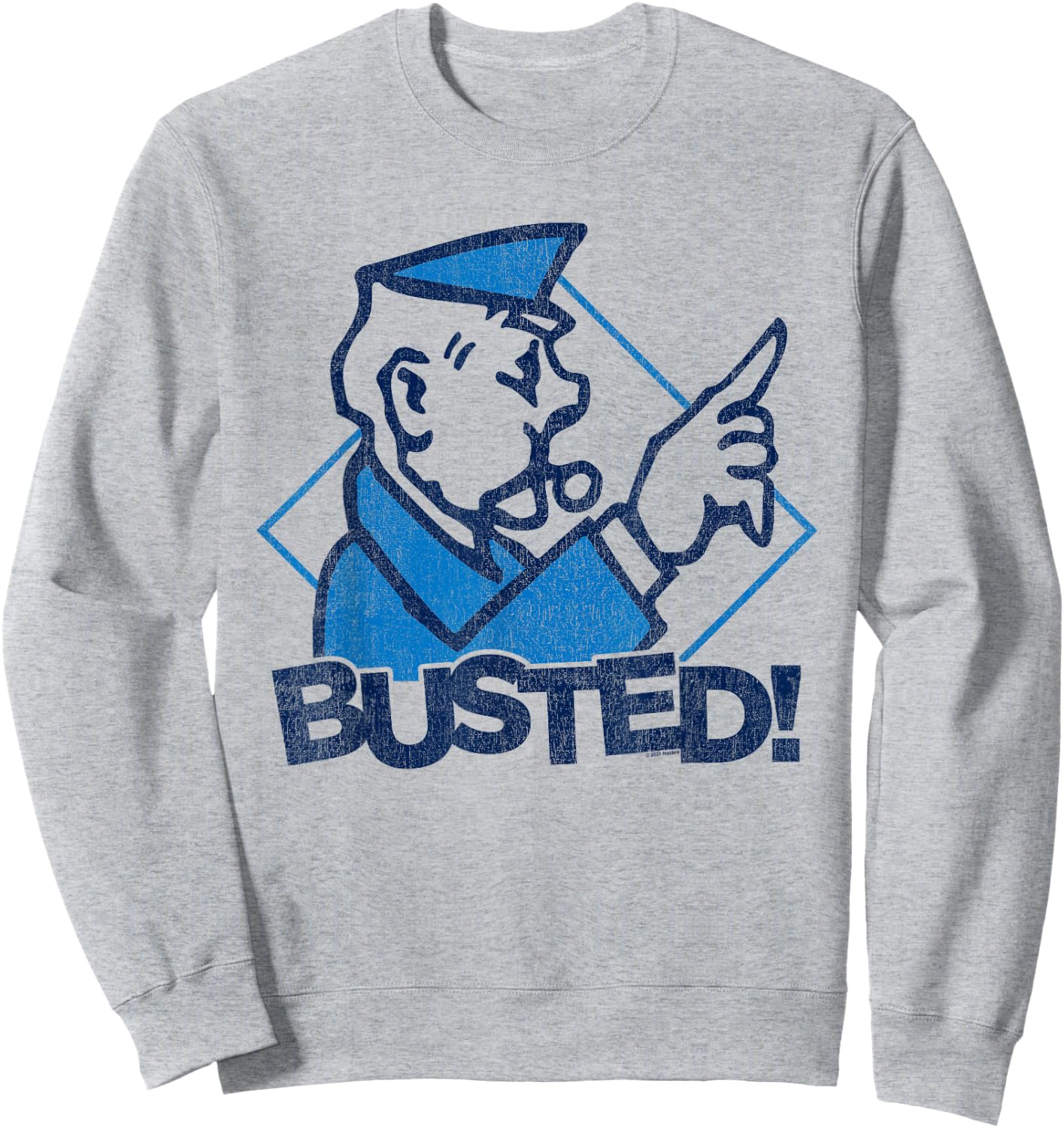 Monopoly You're Busted Sweatshirt - Sweatshirt | Ash