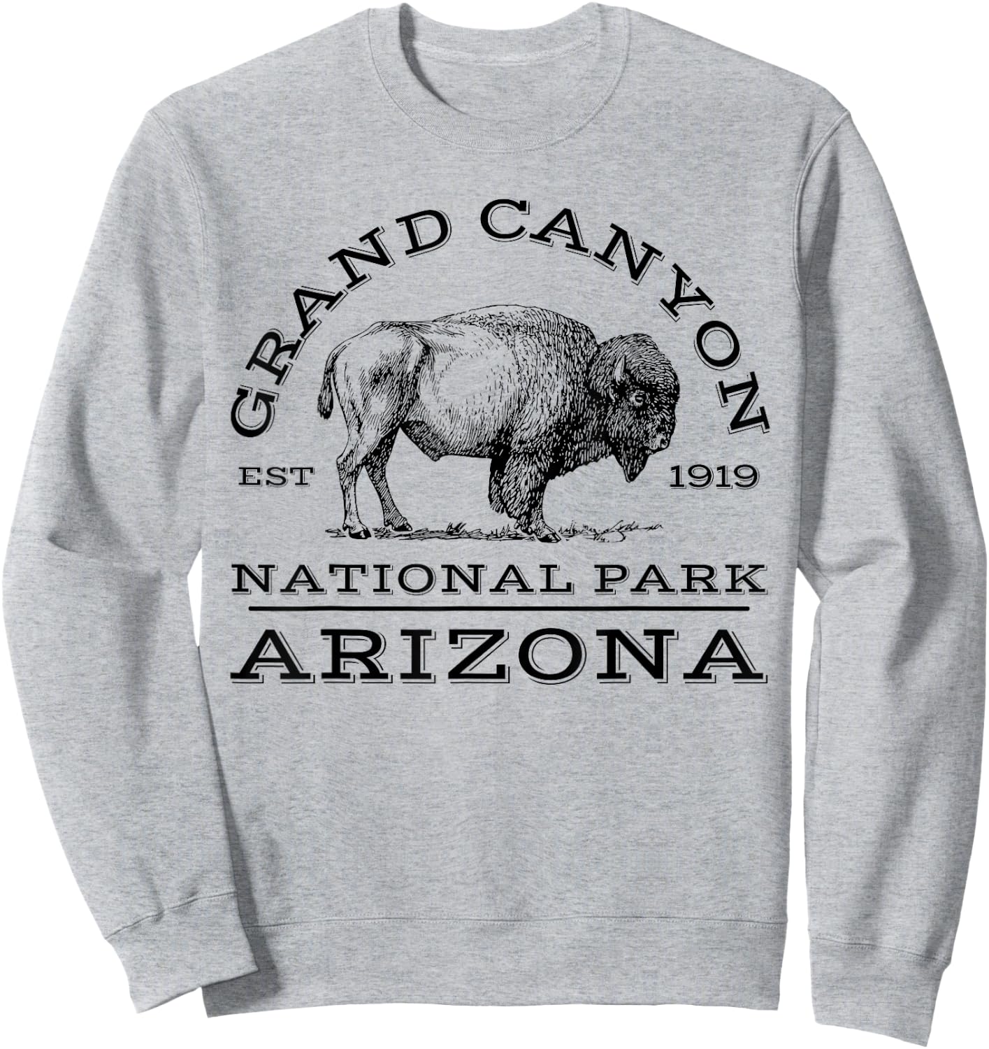 Grand Canyon National Park Sweatshirt - Sweatshirt | Ash